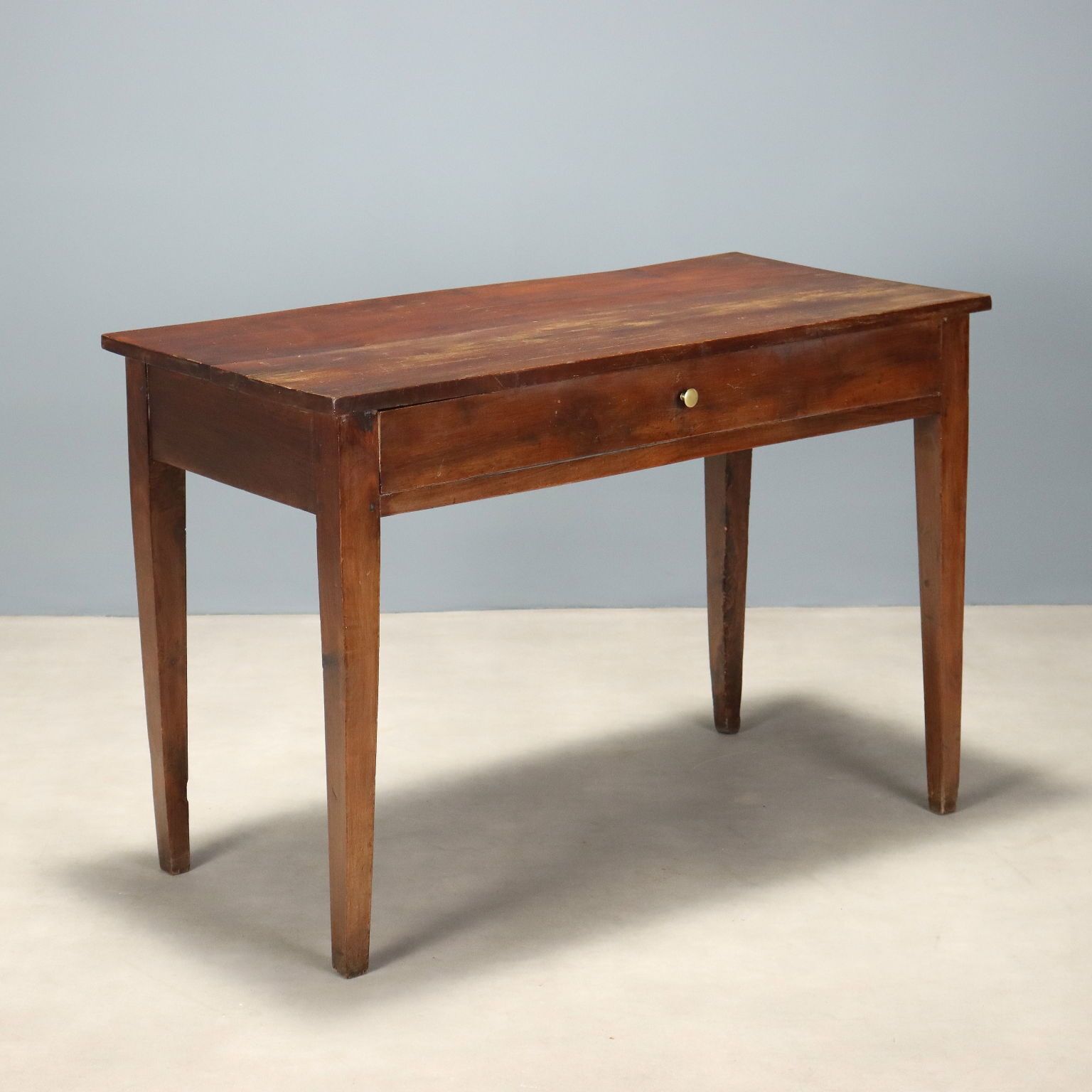 Schrijftafel Directoire Walnoot Lade Italië XVIII XIX Eeuw