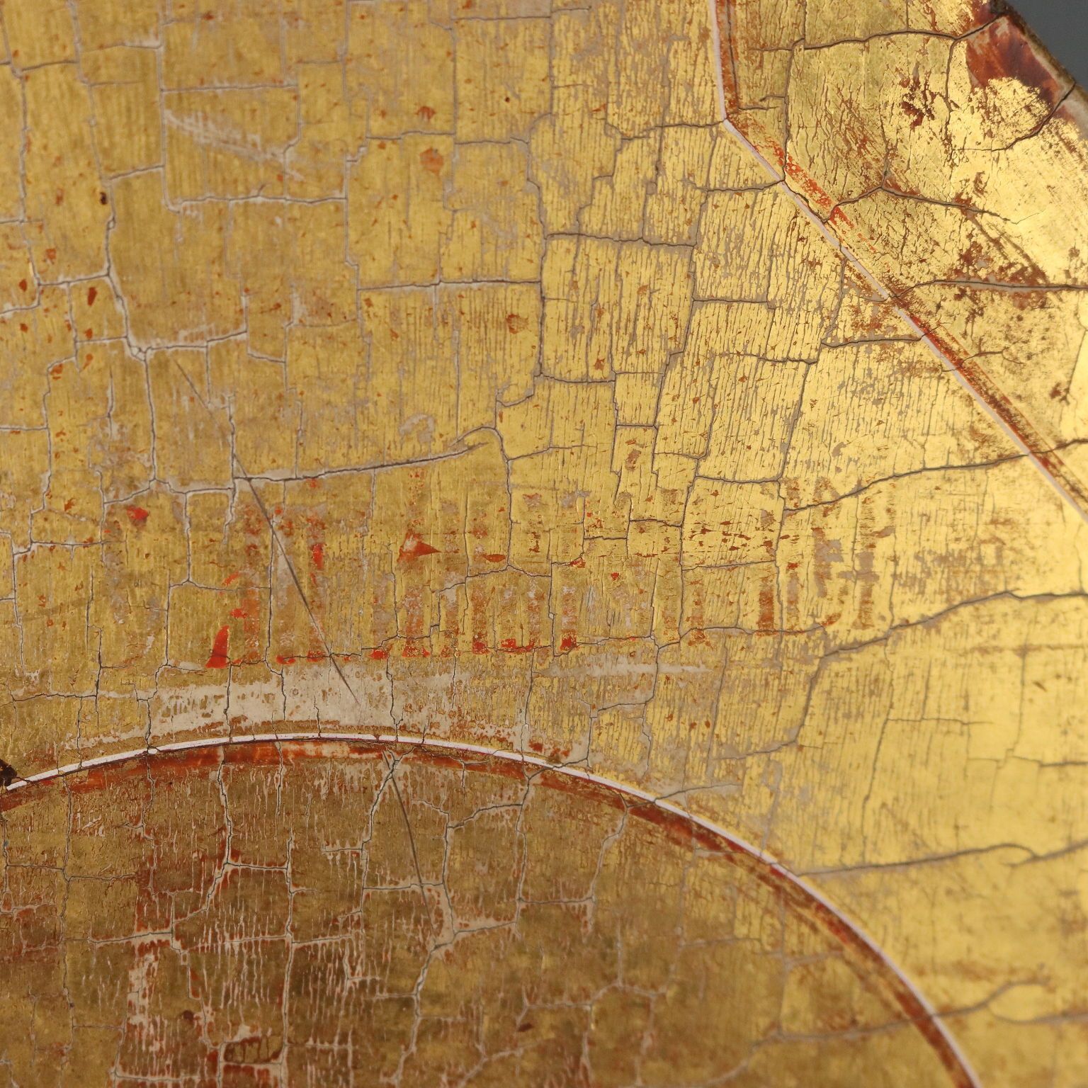 Kunst Antiek icoon met religieus onderwerp, tempera op paneel, 18e-19e eeuw photo