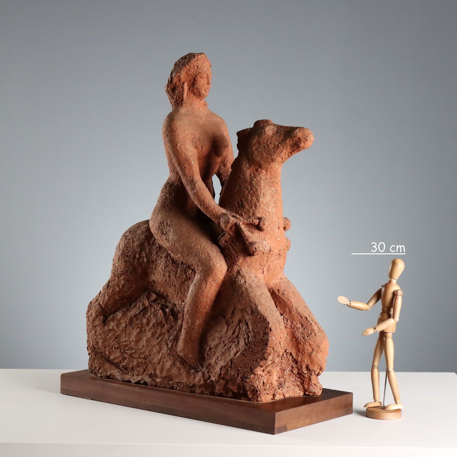 Sculpture moderne signée José Pizzo, My Rocking Horse, 1961 photo furniture