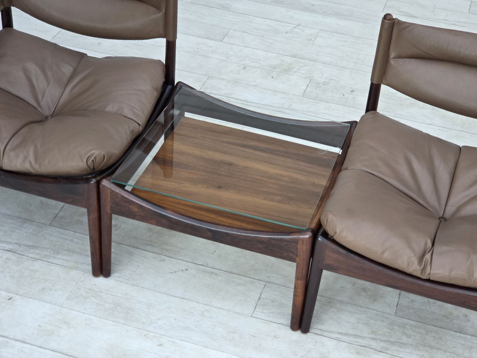 1970s, Danish Design By Kristian Vedel, Modular Sofa, Model Modus. photo vinterior