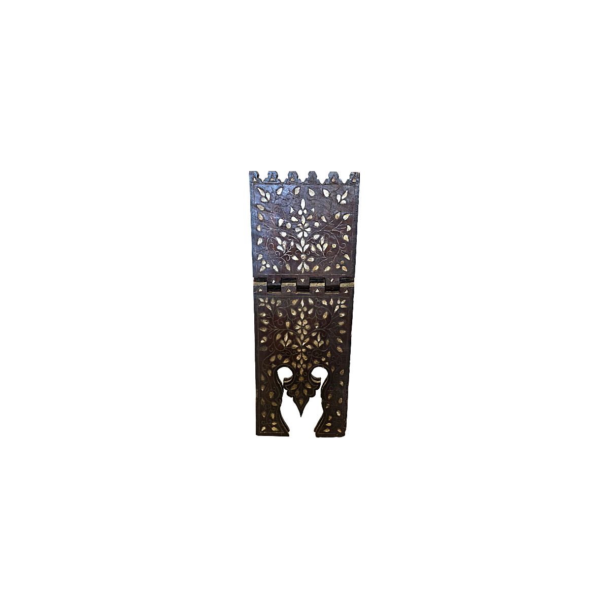 Ntique Rehal Met Parelmoer En Messing photo 195.0