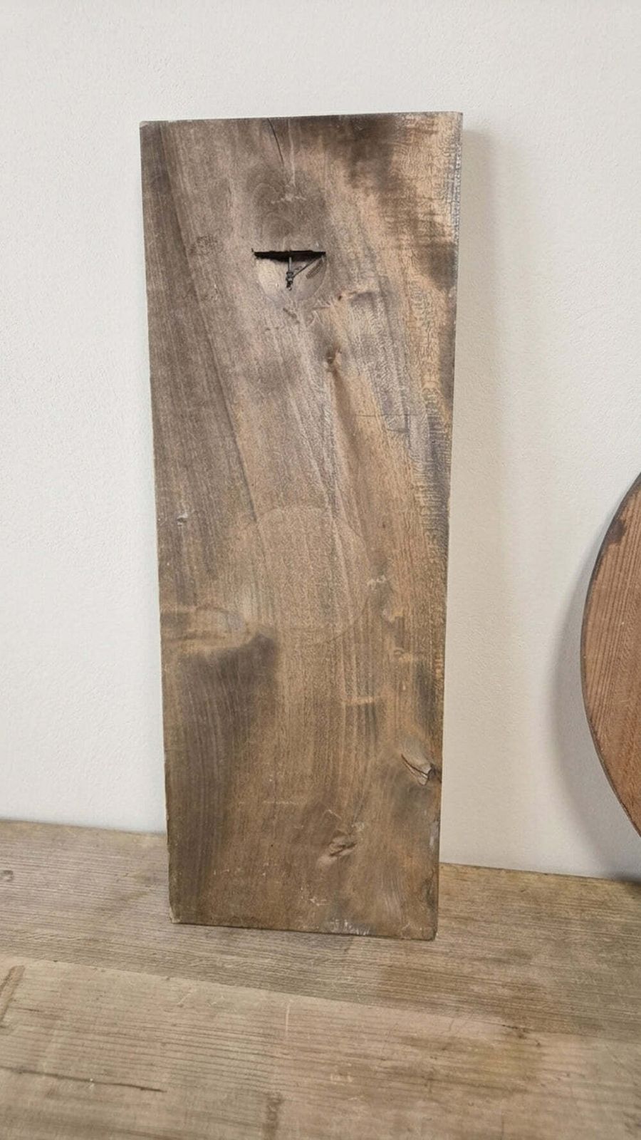 Wandpaneel gesneden hout reliëf wanddecoratie, midden 20e eeuw, 55 × 20 × 5 cm photo 540.0