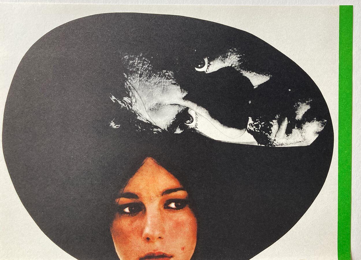 Affiche de cinéma, The Bandit, Jaroslav Fišer, 1970, design tchèque vintage photo 117.0