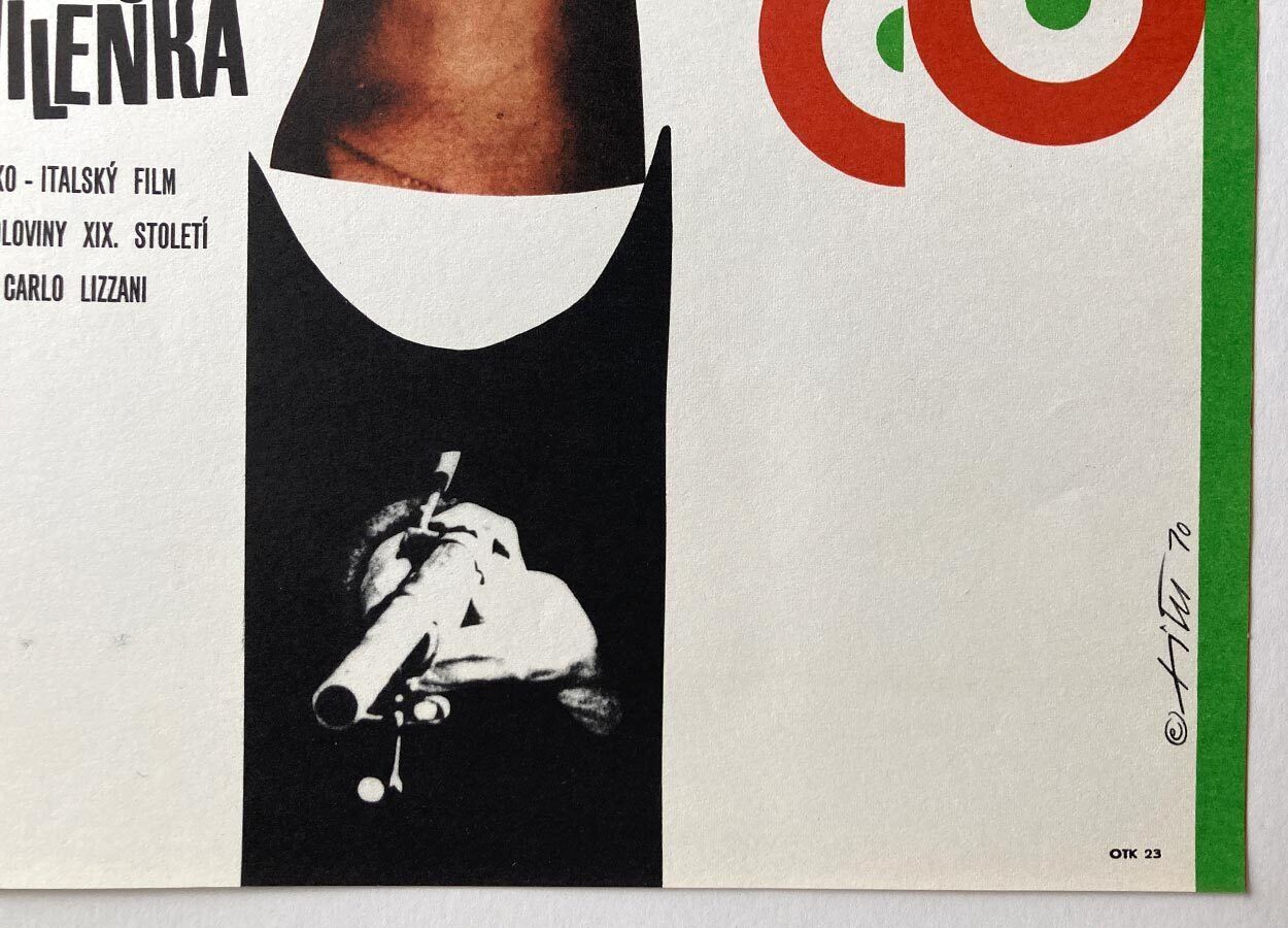 Filmaffiche, The Bandit, Jaroslav Fišer, 1970, Vintage Tsjechisch ontwerp photo buy