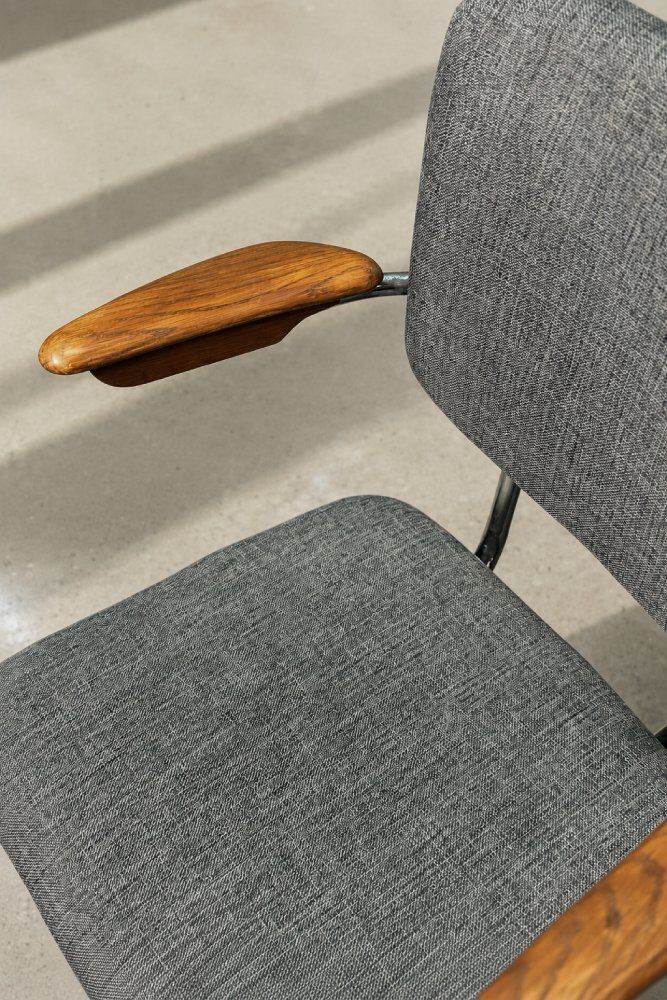 photo vinterior Mid-Century Scandinavian Modern Industrial Office Swivel Chair From Verkstads Ab Lindqvist, 1960s