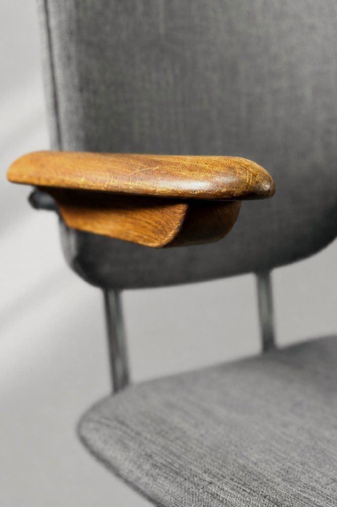 photo buy Mid-Century Scandinavian Modern Industrial Office Swivel Chair From Verkstads Ab Lindqvist, 1960s