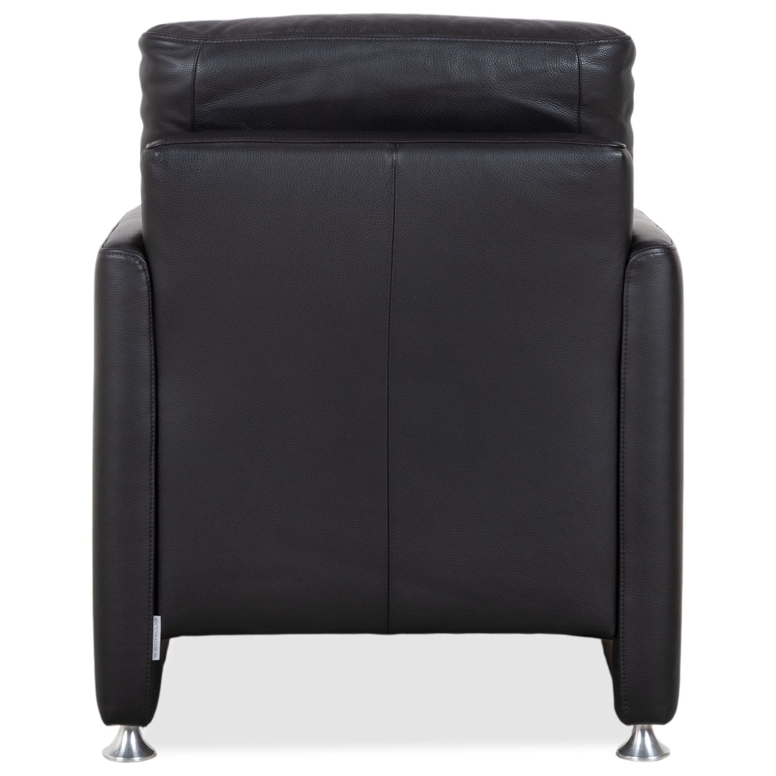 Furniture Ewald Schillig Leather Armchair Black photo