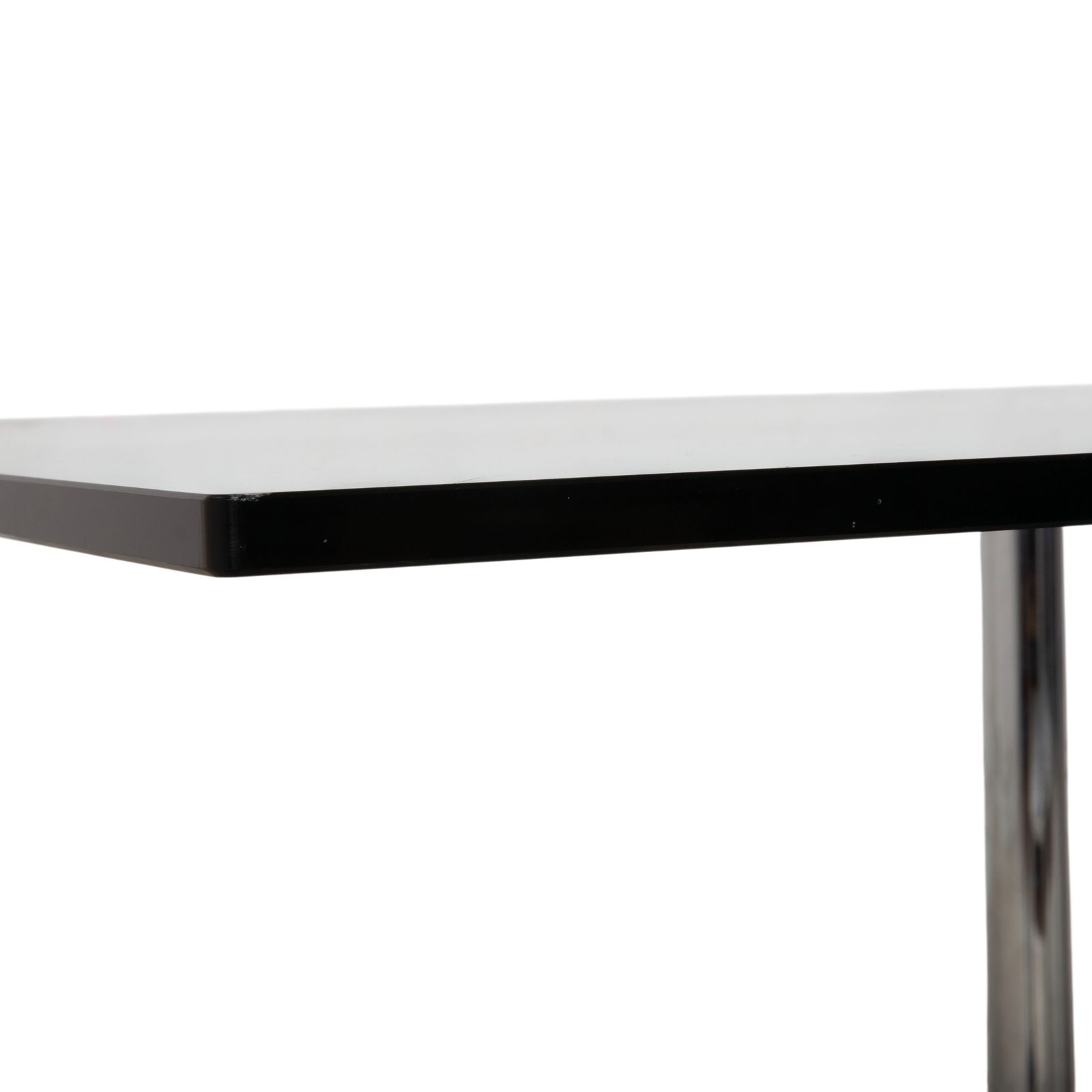 Table à manger Bonaldo Mille en verre, chrome argenté, 220 x 100 cm photo buy