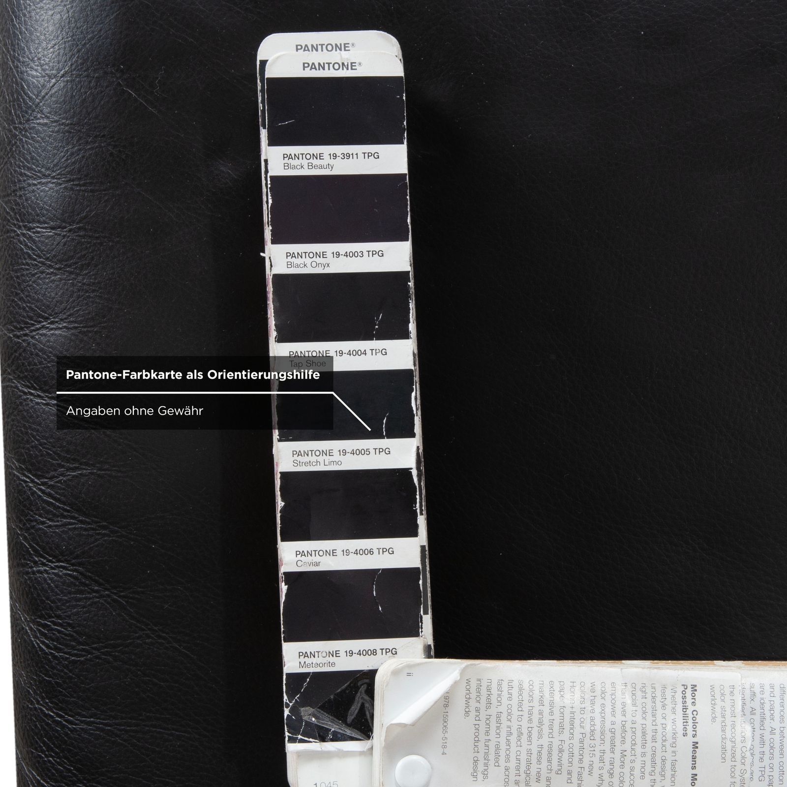 photo furniture Canapé 2 places Himolla Sleepoly en cuir noir