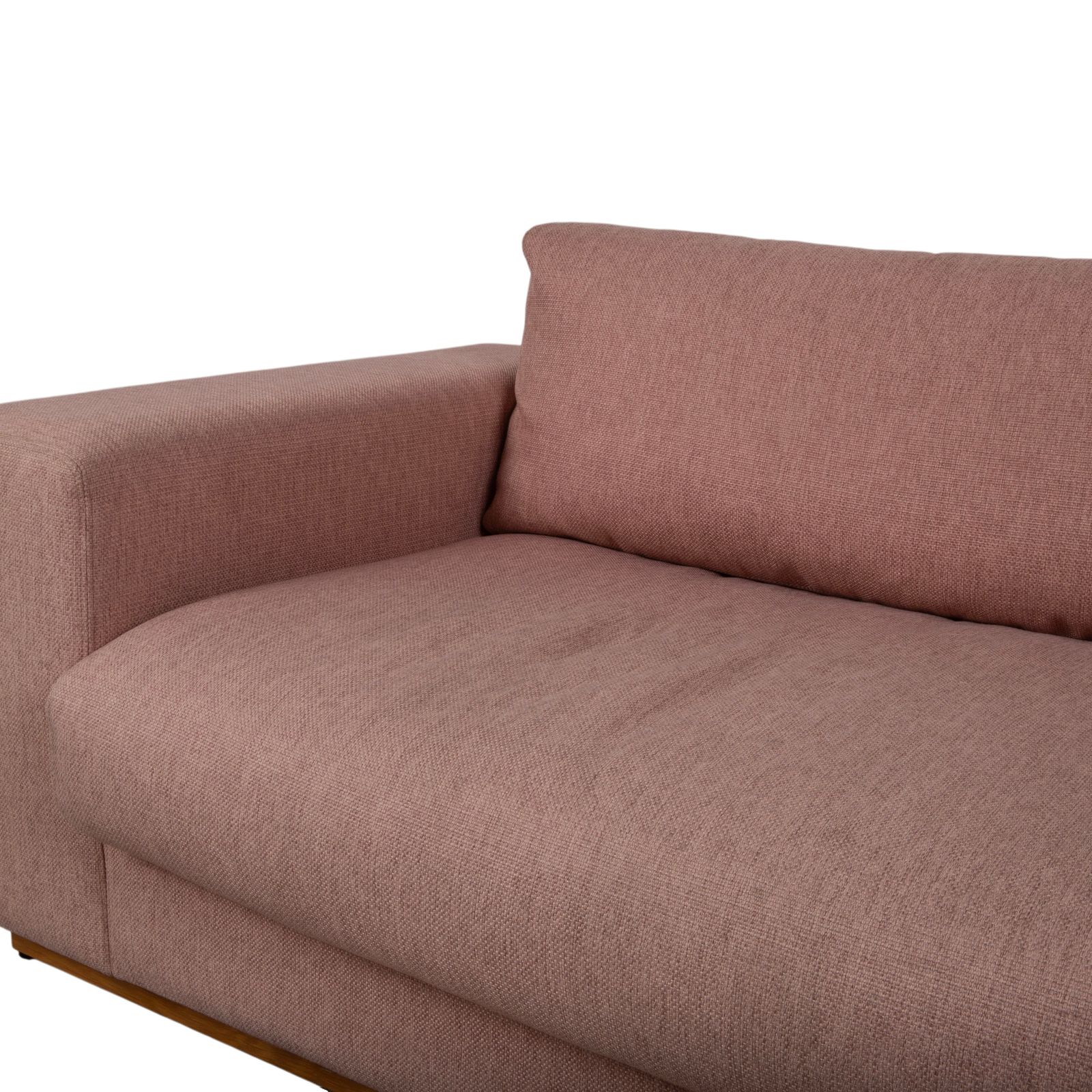 Bolia Sepia Fabric Three Seater Rosé Old Pink Sofa photo 1676.0