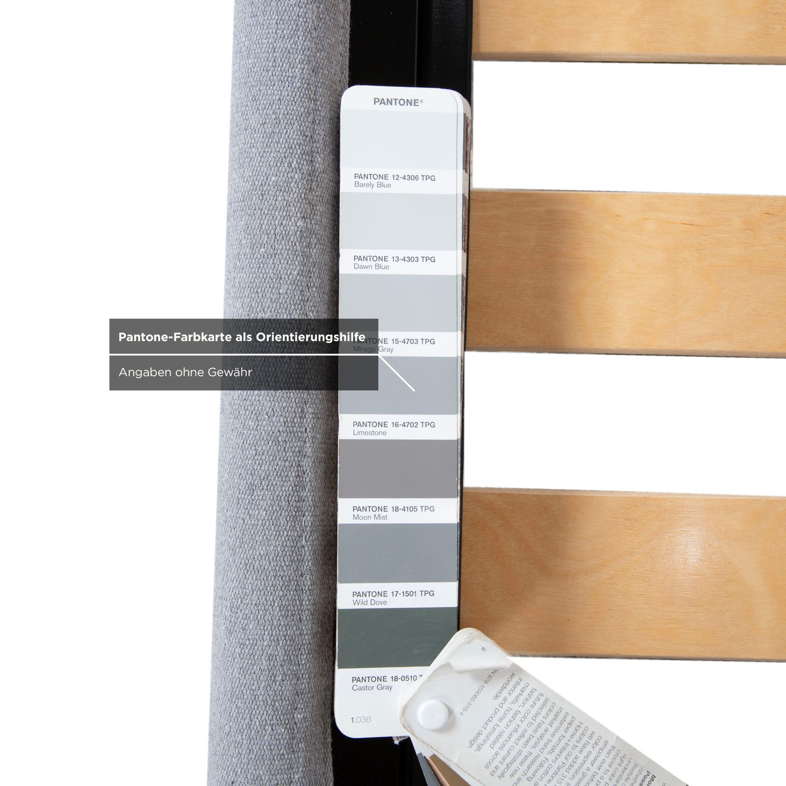 photo for sale Ventura Yoko New Fabric Tweepersoonsbed Lattenbodem Grijs Blauw