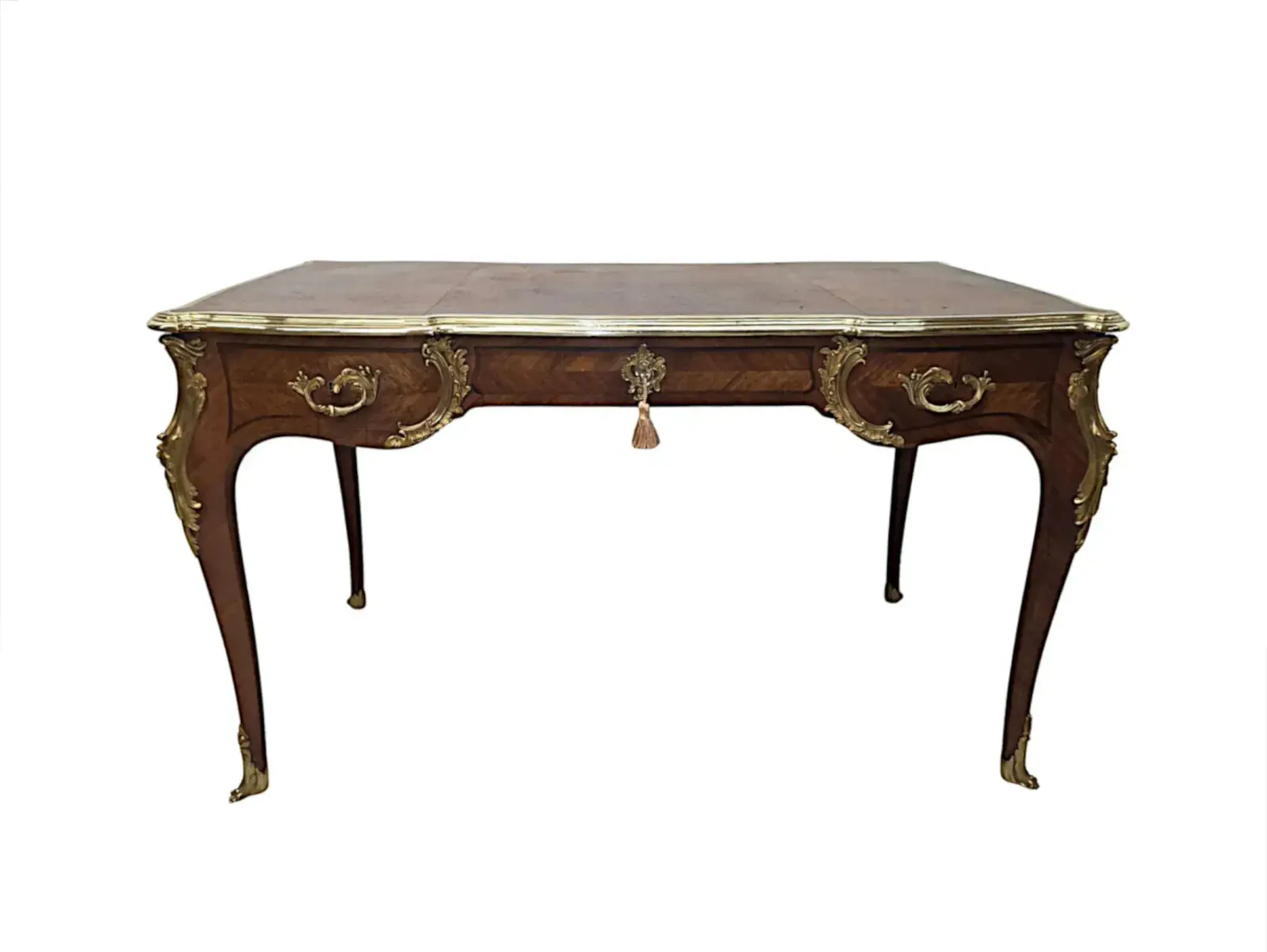 Een uitzonderlijk zeldzame Franse bureau plat uit de 19e eeuw