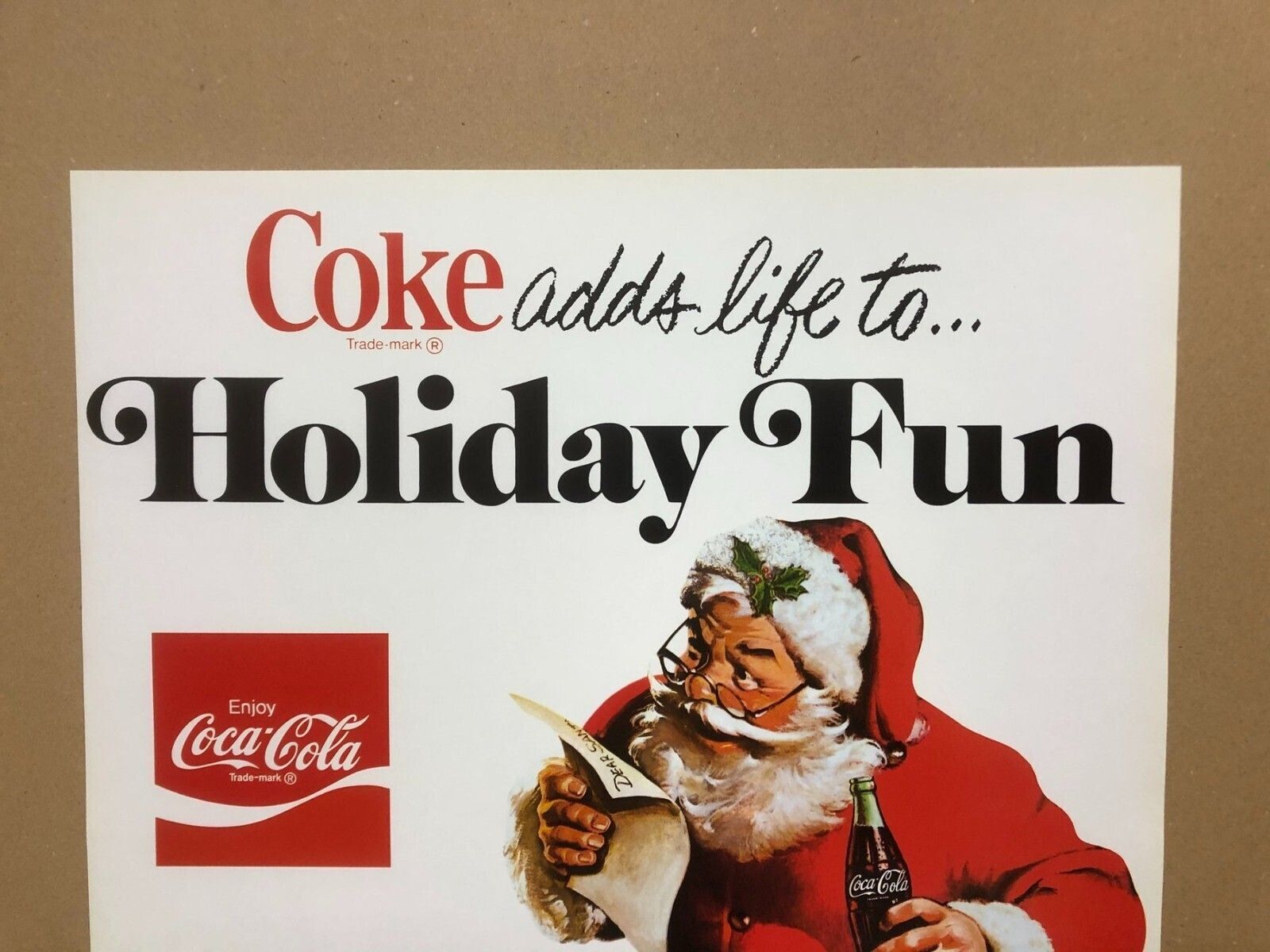 Anonymous, 1980s   Holiday Fun   Original Vintage Poster 60 X 45 Cm photo furniture
