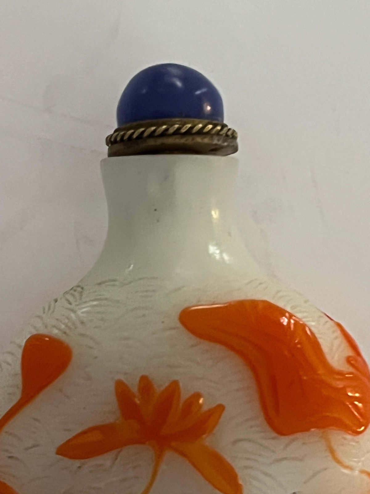 photo for sale Chinese exporteren snuiffles in overlay cameo glas, fijn gesneden, ca. 1925