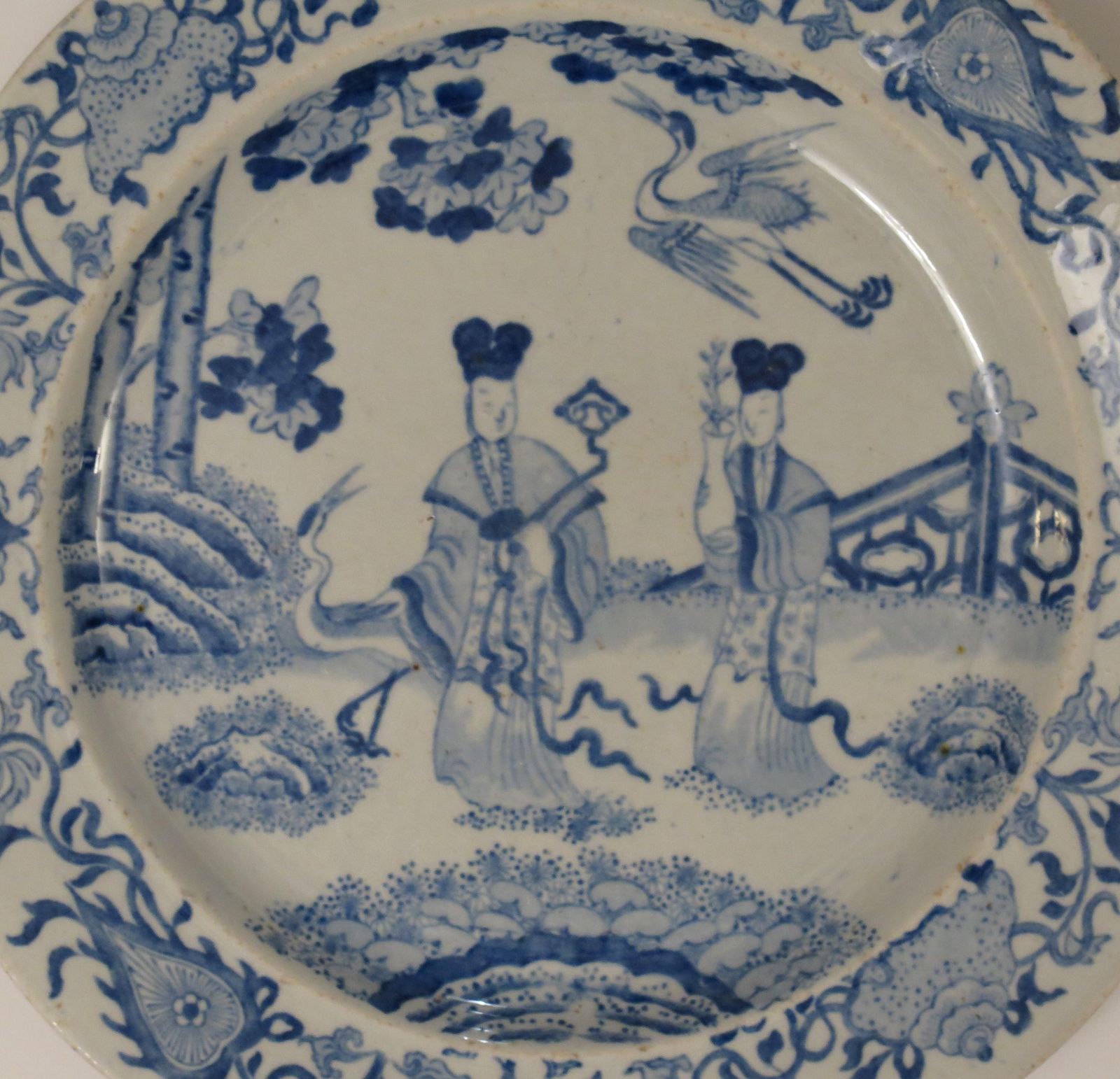 photo for sale Antiek harlequin set van zes Mason's Ironstone dinerborden, 1818.