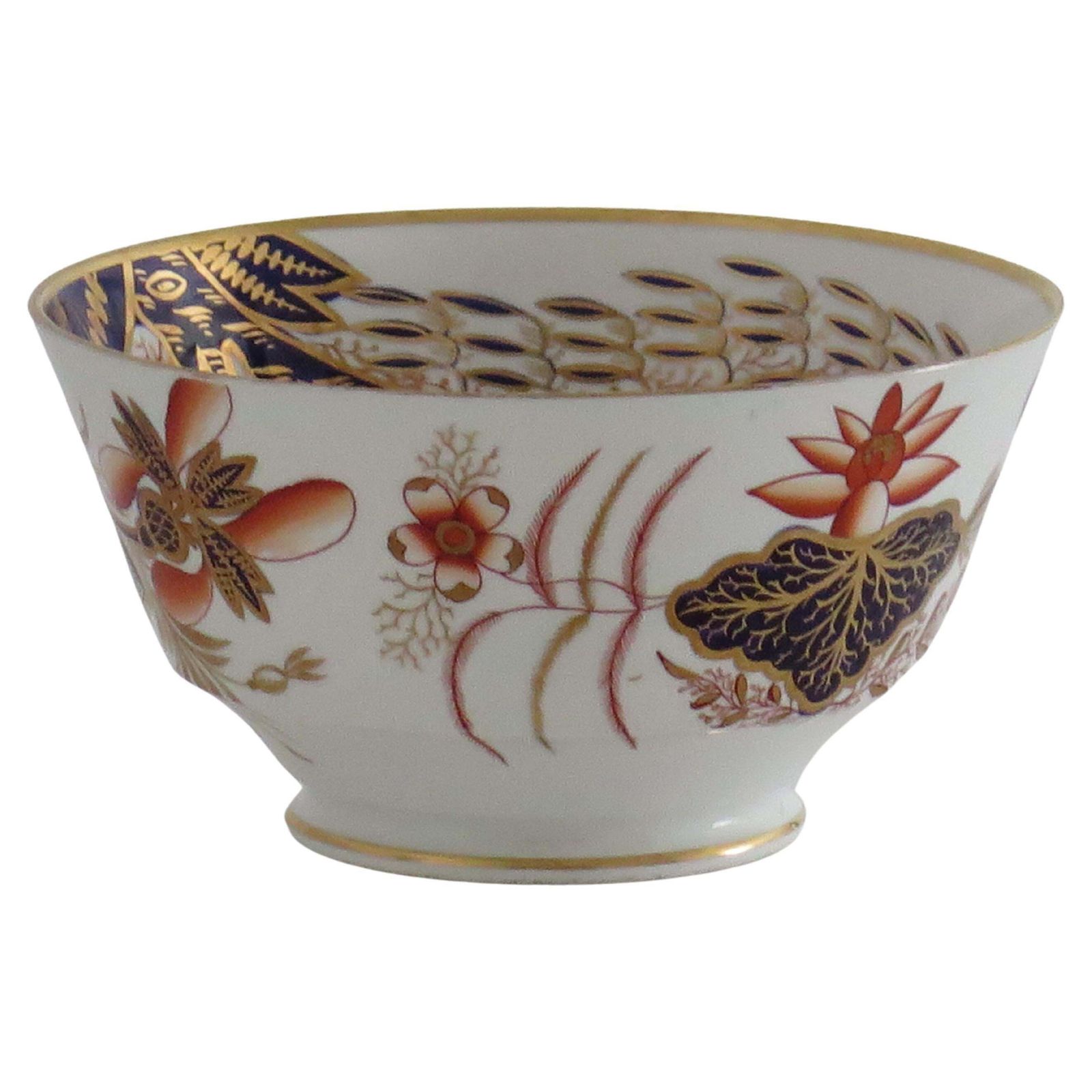 George III Porseleinen Spoelkom van Josiah Spode, Verguld Japan Patroon 2214, 1810