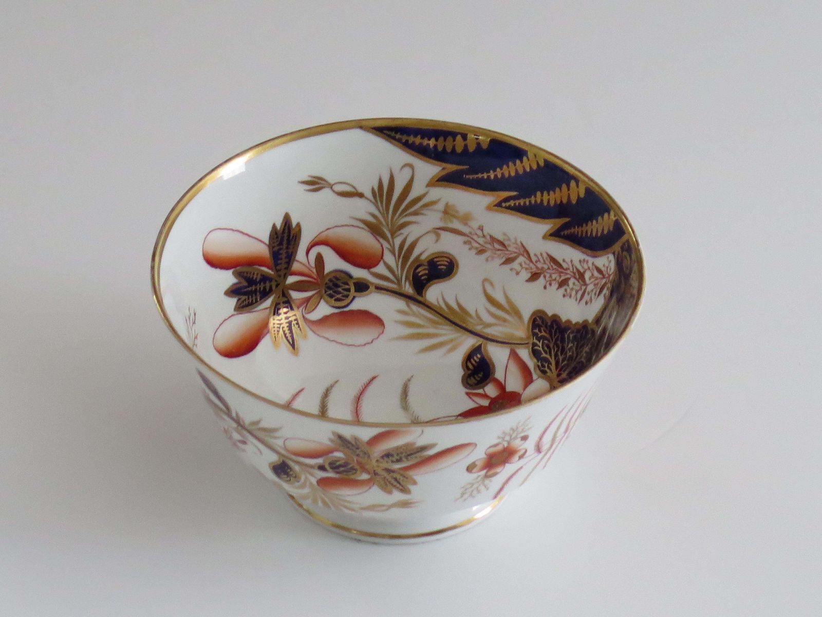 George III Porseleinen Spoelkom van Josiah Spode, Verguld Japan Patroon 2214, 1810 photo 300.0