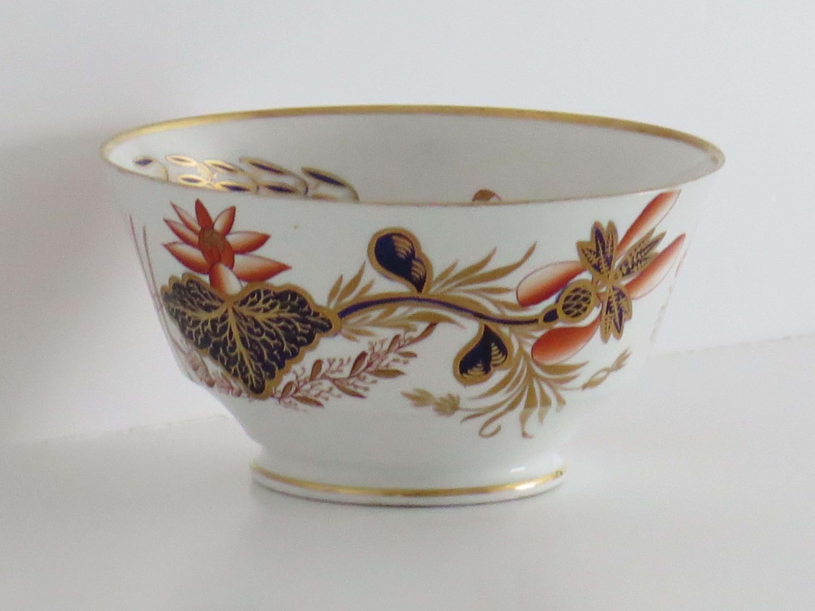 photo for sale George III Porseleinen Spoelkom van Josiah Spode, Verguld Japan Patroon 2214, 1810