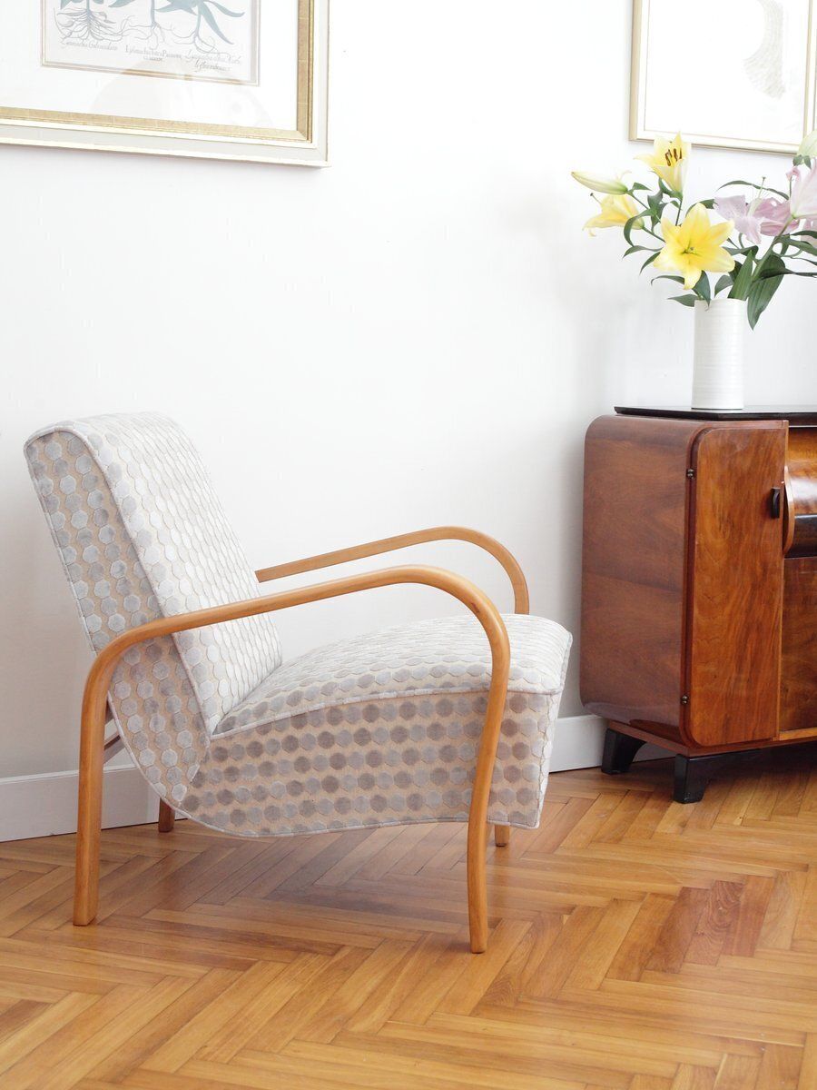 Mid Century Lounge Chair By Karel Kozelka And Antonin Kropacek For Interier Praha, 1950s photo for sale