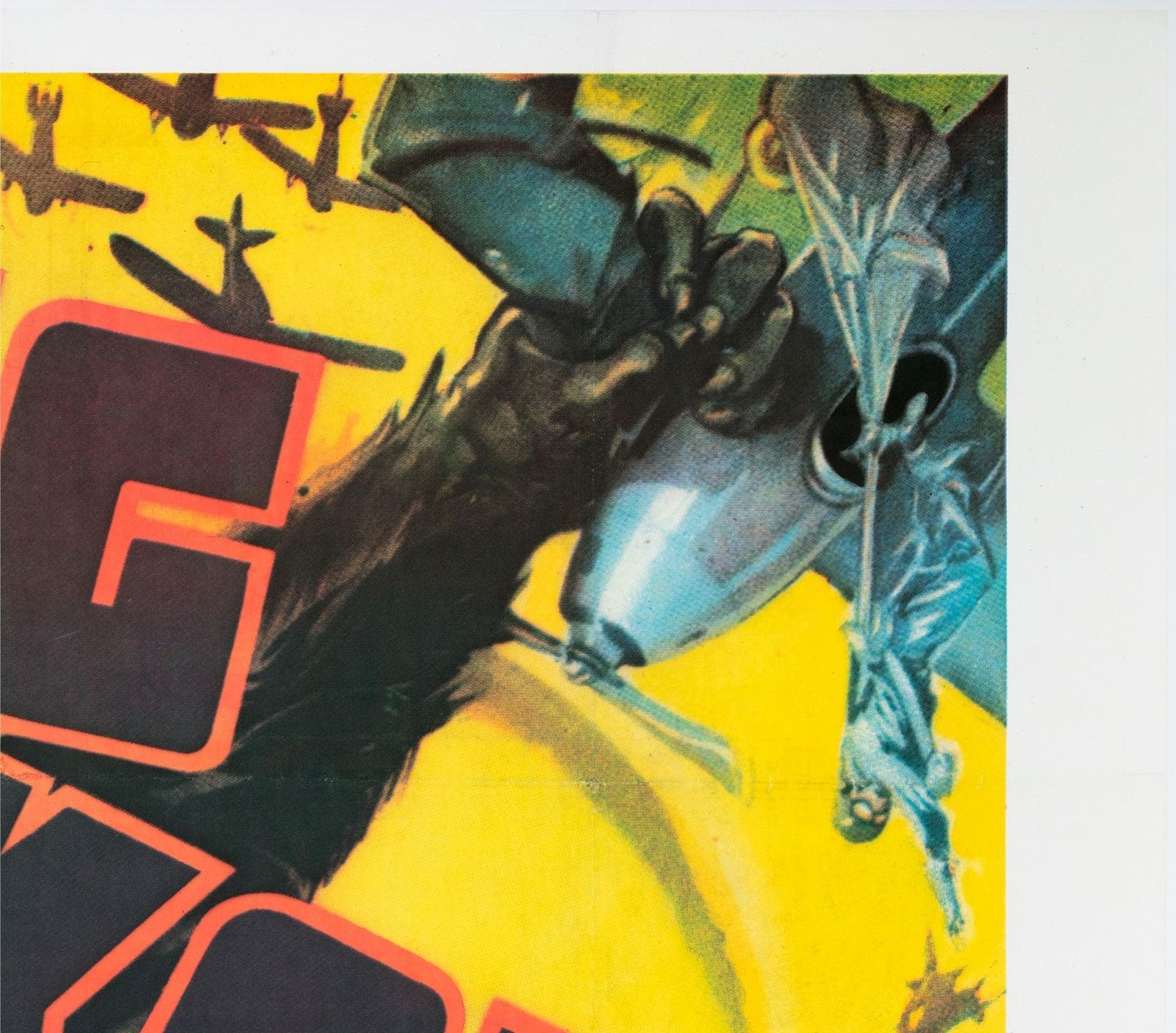 King Kong, jaren 1970, Franse Grande filmaffiche. photo Kunst