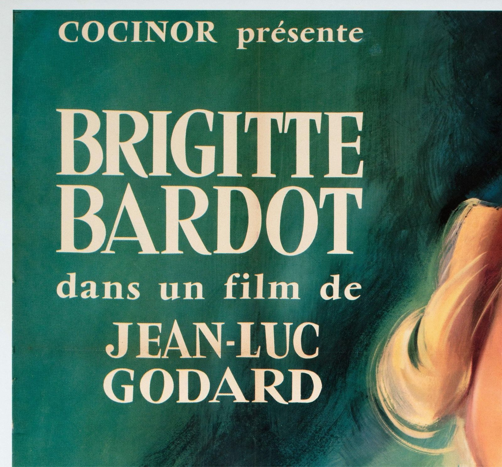 Le Mepris 1963 French Grande Film Poster, Georges Allard. photo for sale