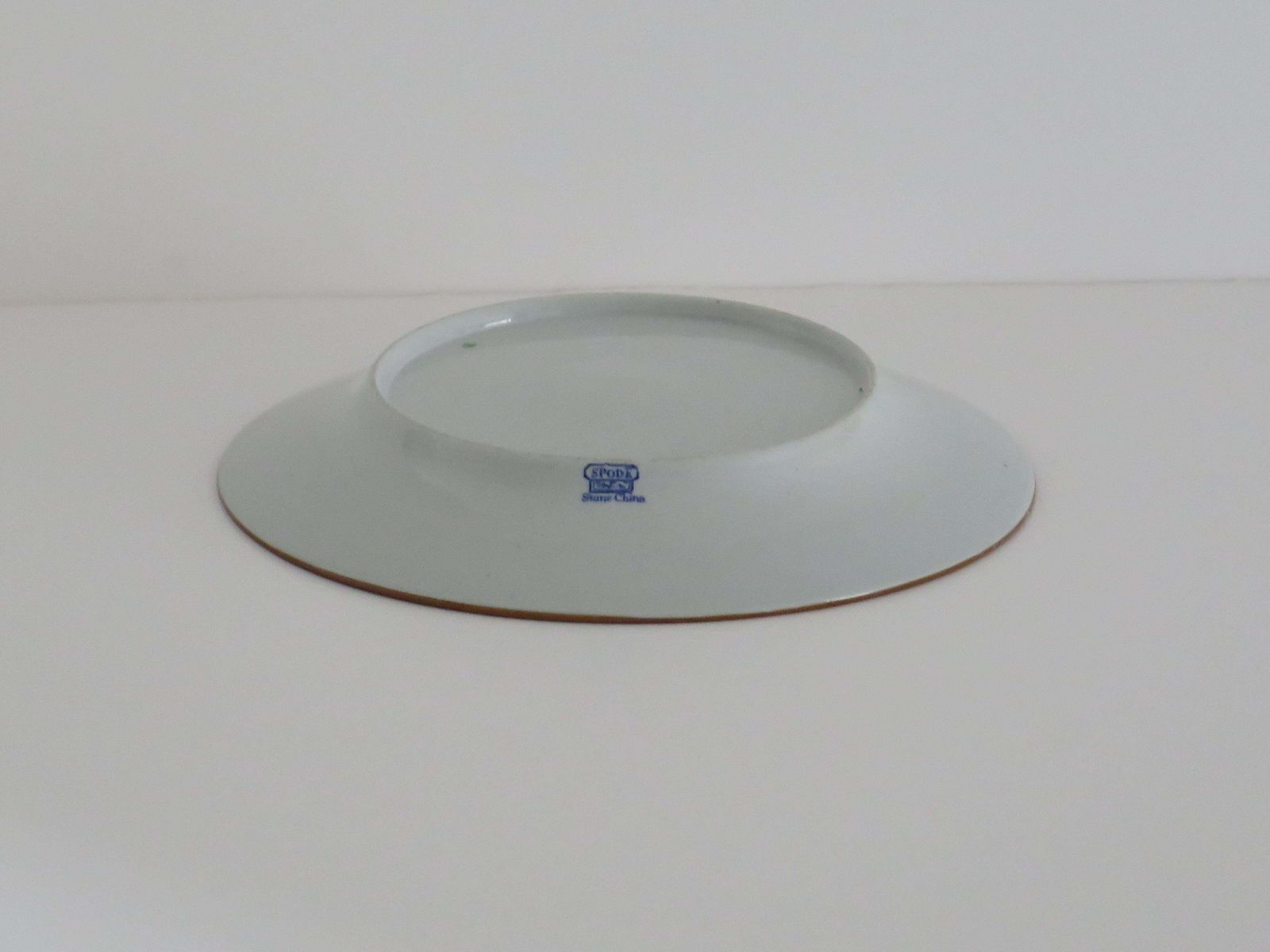 Woonaccessoires Spode Ironstone diep woestijnbord, Tobacco Leaf-patroon, ca. 1820 photo