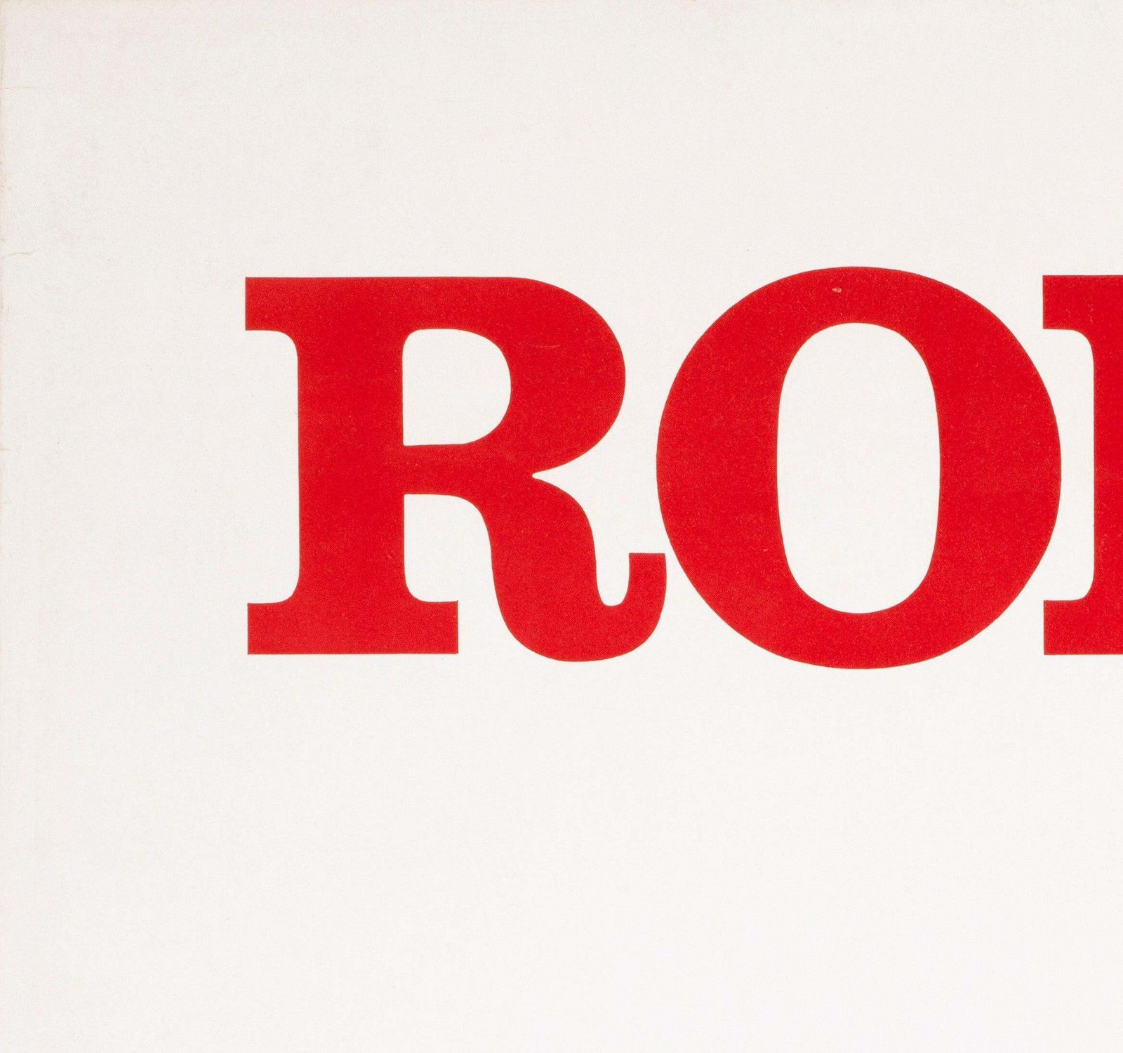 Rome 1966 Alitalia Airline Travel Poster, Harmut Hielscher. photo for sale