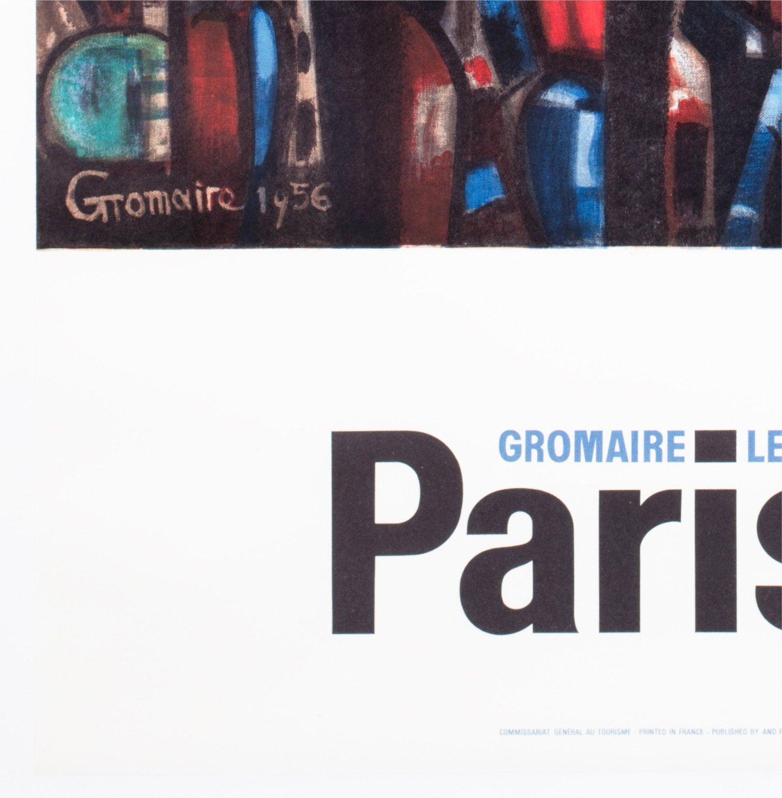 Reisaffiche Parijs 1964, Marcel Gromaire. photo buy