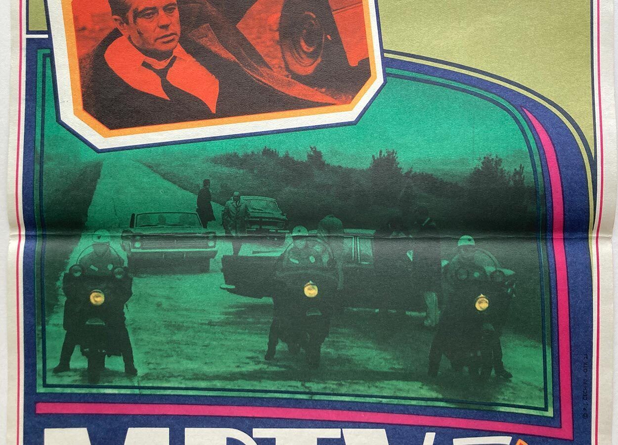Affiche de cinéma, The Dead Season, Jindřich Čech, 1970, design tchèque vintage photo Art