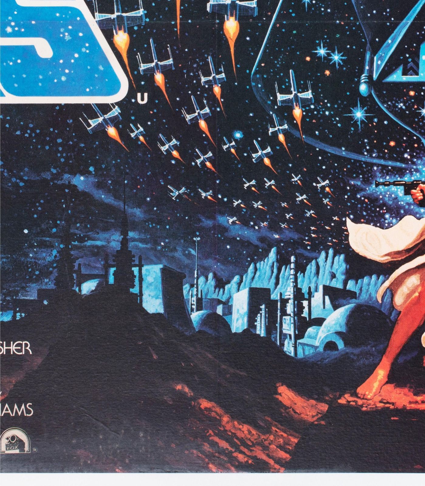 Star Wars 1977 Uk Quad Filmposter, Greg And Tim Hildebrandt. photo buy