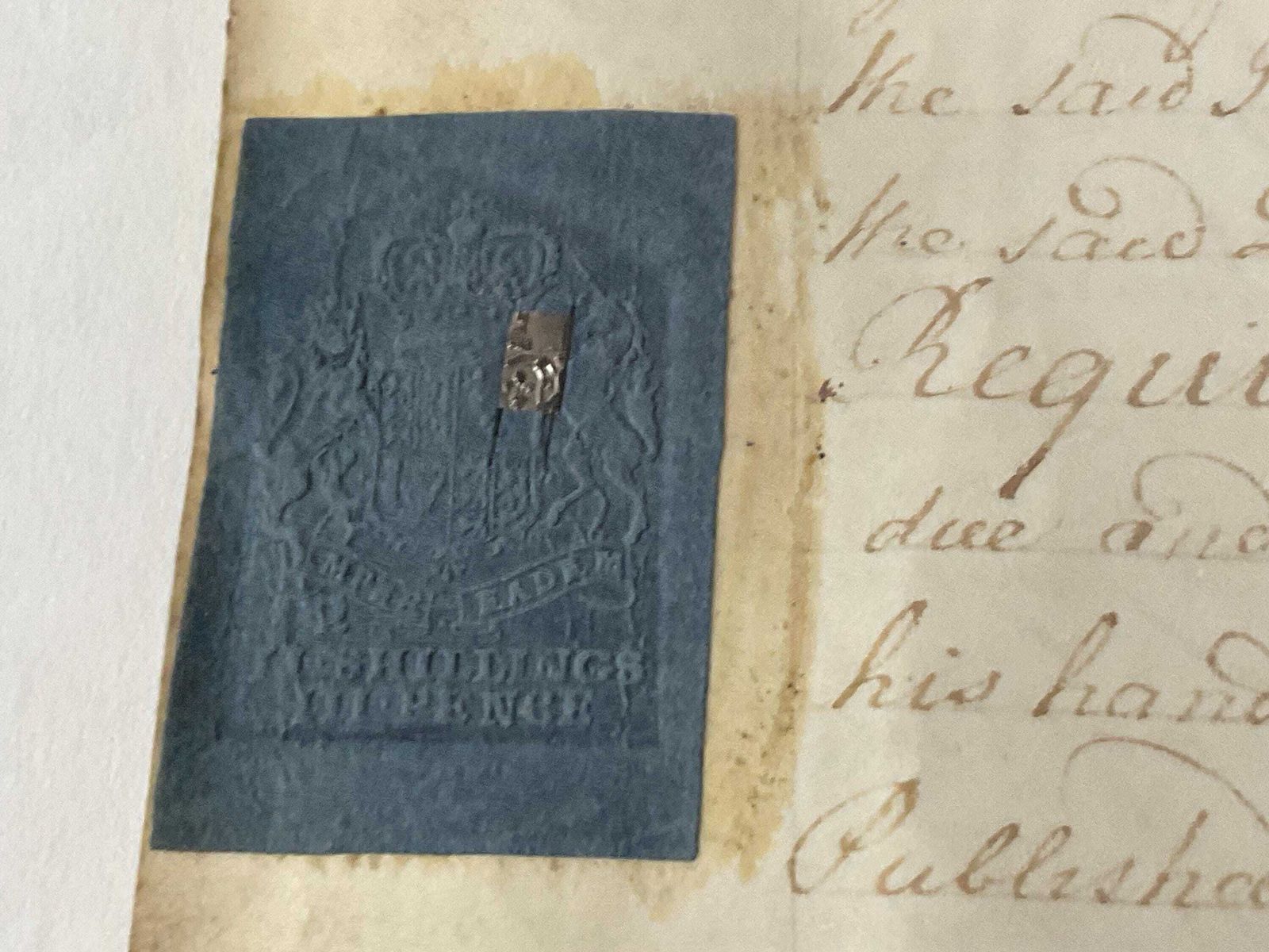 1754 Schots feodaal gronddocument - Ondertekend door notaris en getuigen, Ayrshire Estate Sasine, George II stempel photo buy
