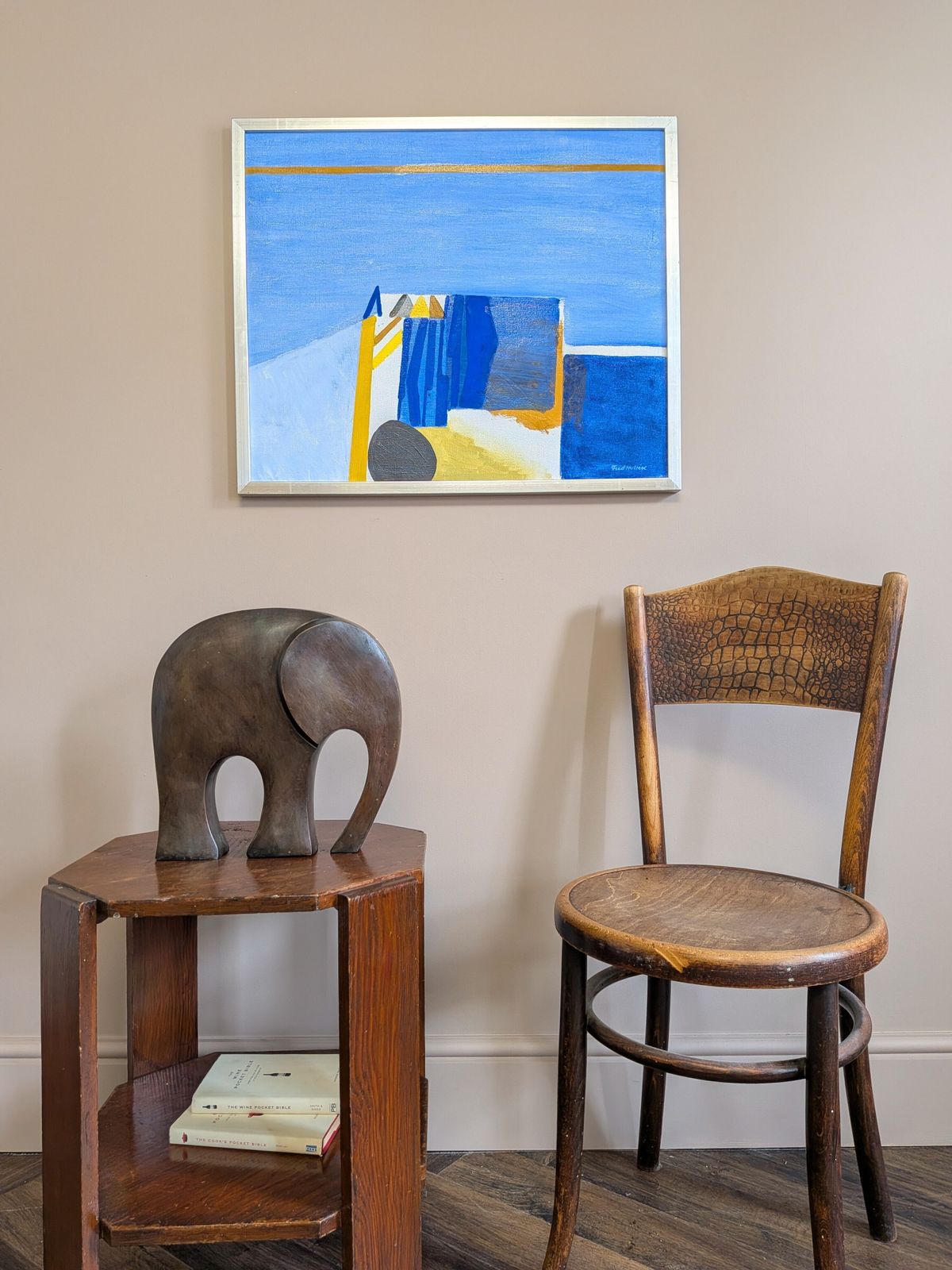 The Golden Divide, olieverfschilderij photo furniture