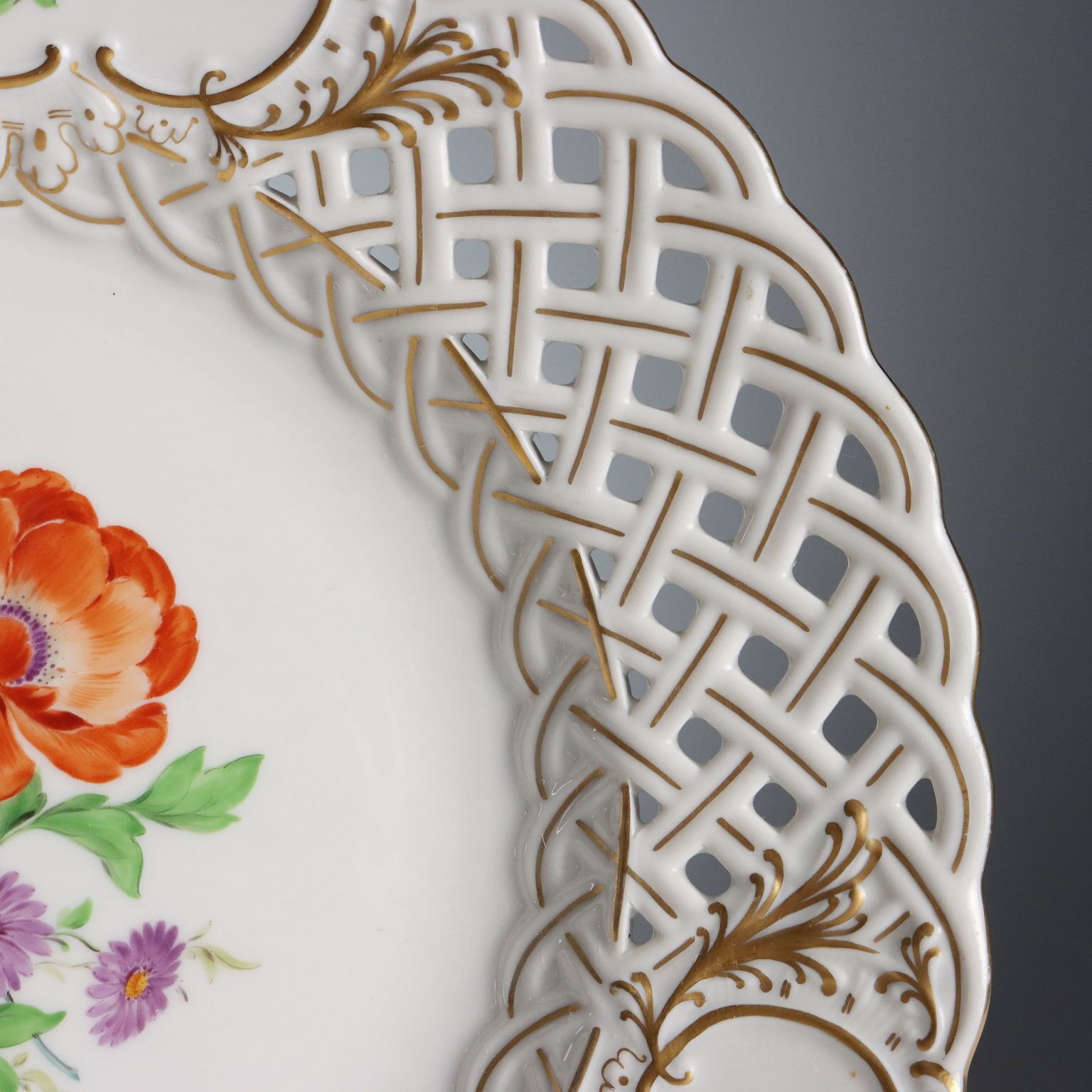 Meissen Porcelain Plate photo Woonaccessoires