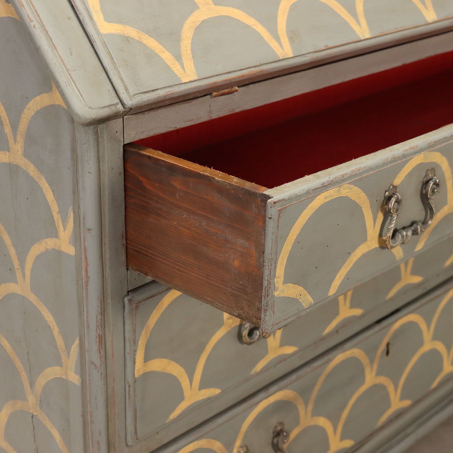 photo furniture Kabinet Neoklassieke Stijl Walnoot XX Eeuw