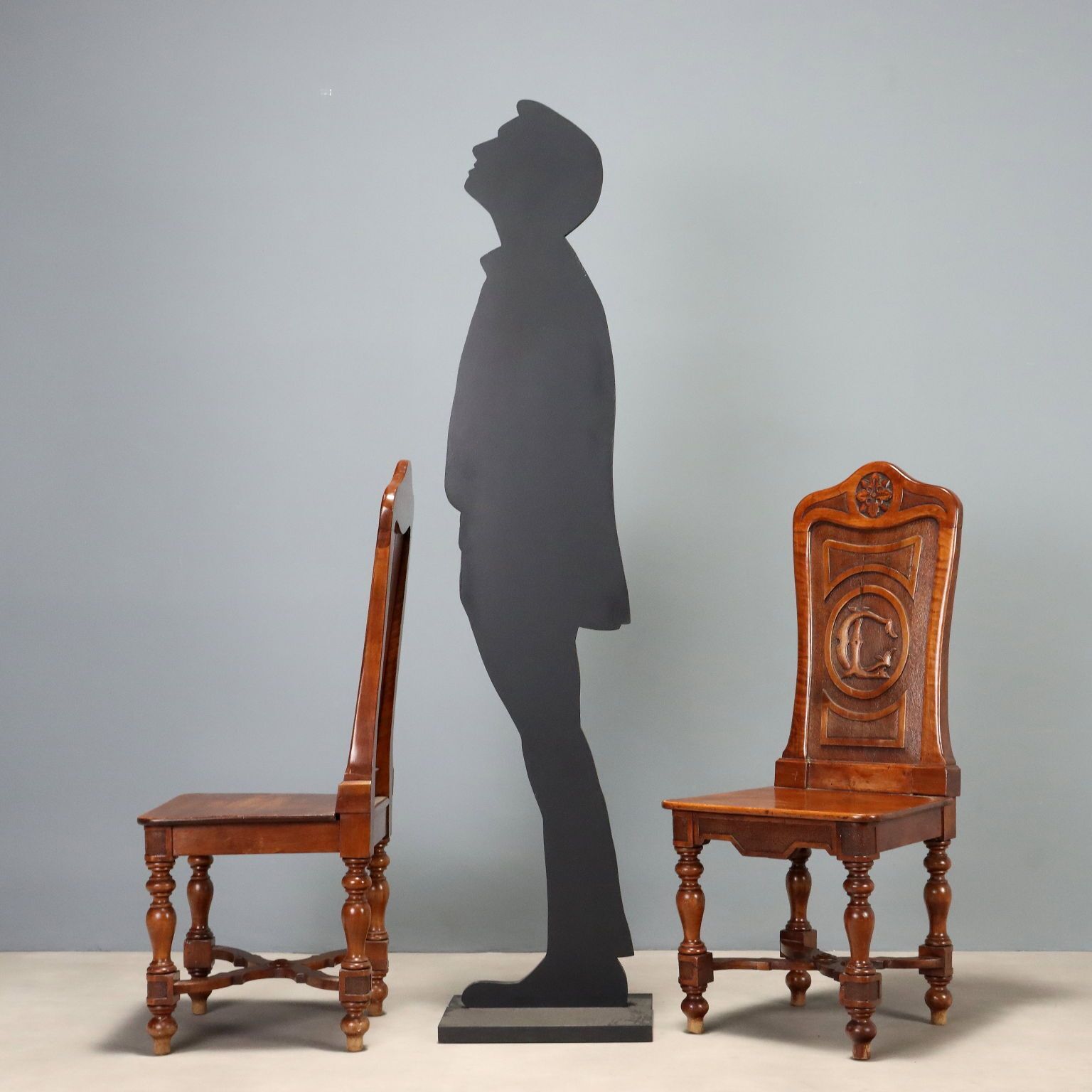 Chairs Baroque Style Carved Wood Italy XIX Century photo furniture