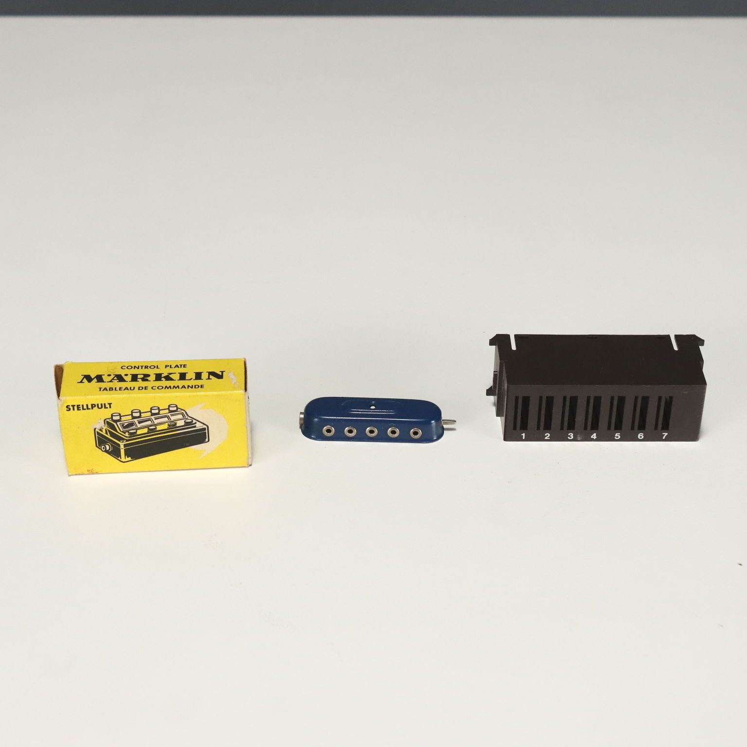 photo vinterior Marklin schaalmodel trein met accessoires, Duitsland, ca. jaren 1950, jaren 1960