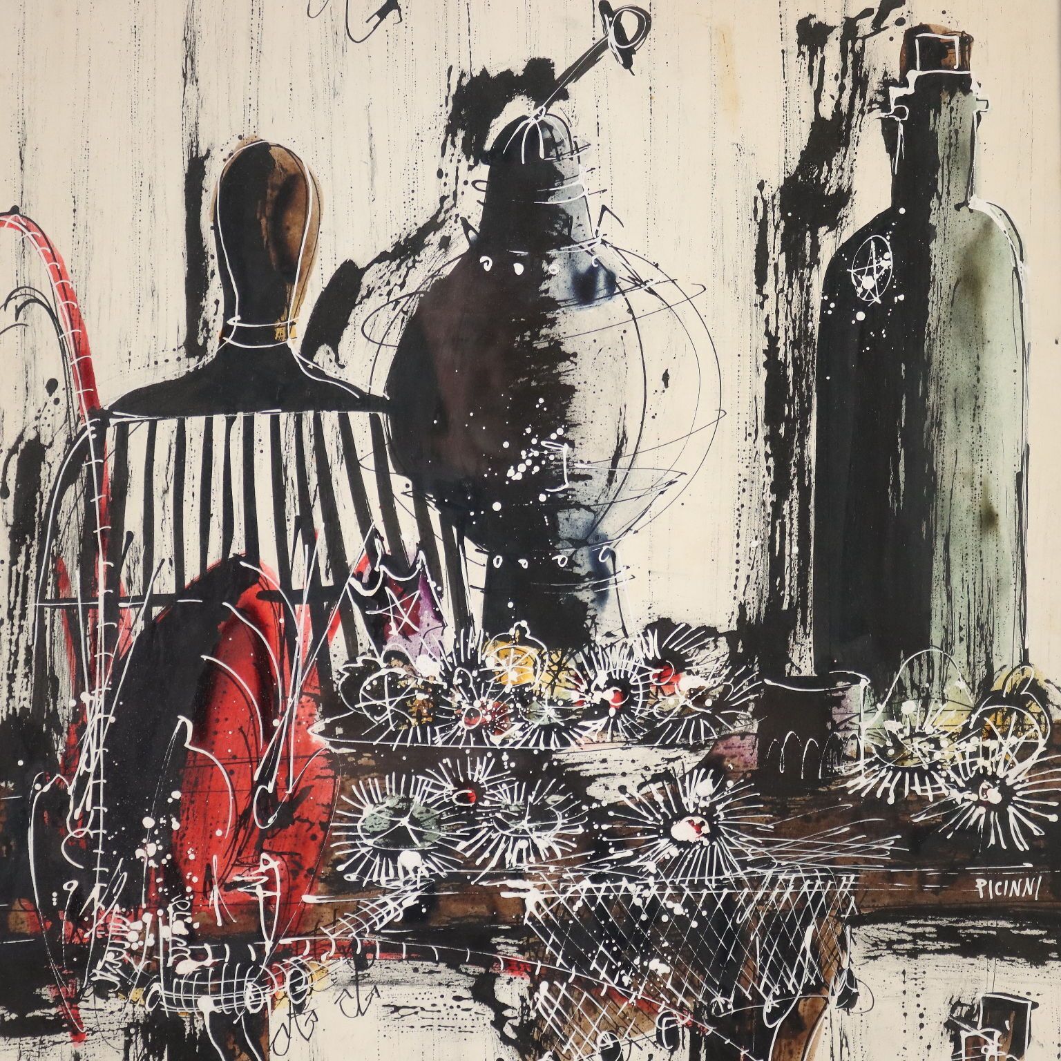Schilderij van Gennaro Picinni photo for sale