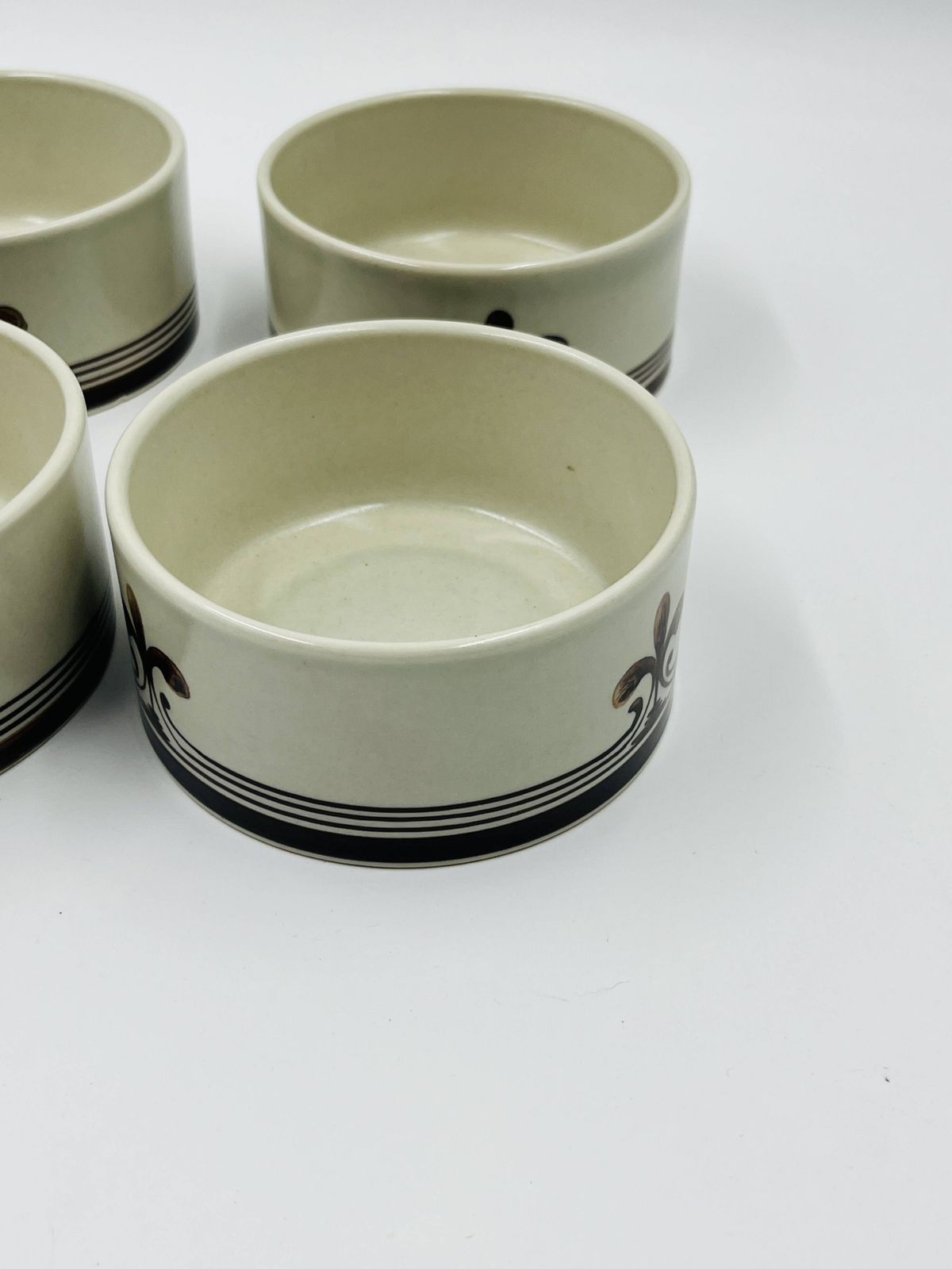 6 Rosenthal Studio Line "Siena" Ramekins By Richard Scharrer 1970 photo buy
