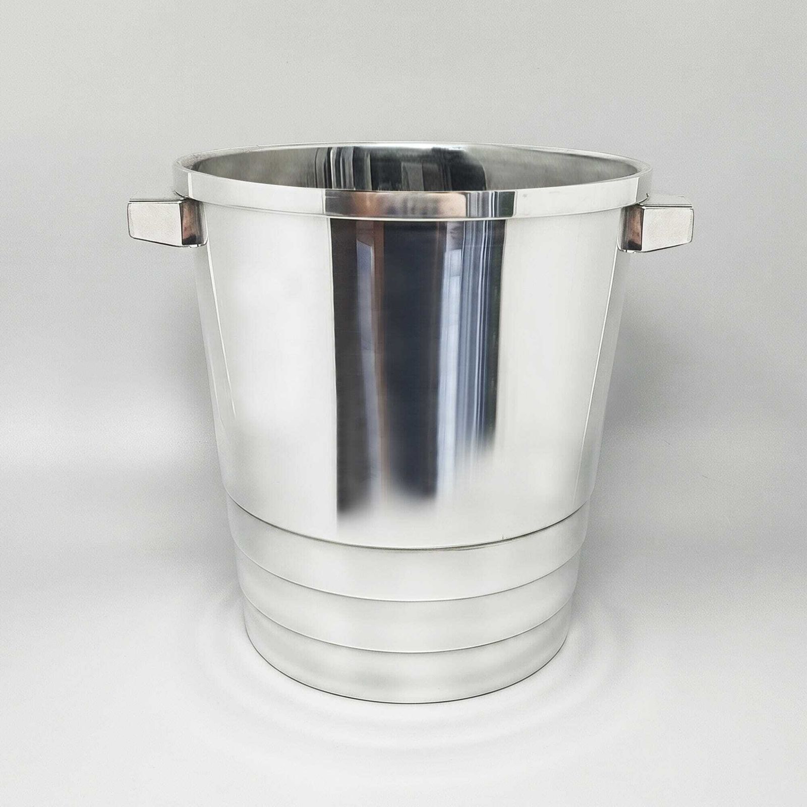 Art Deco Silver Plated Champagne Ice Bucket By Luc Lanel For Christofle Gallia Collection, France, 1930 photo furniture