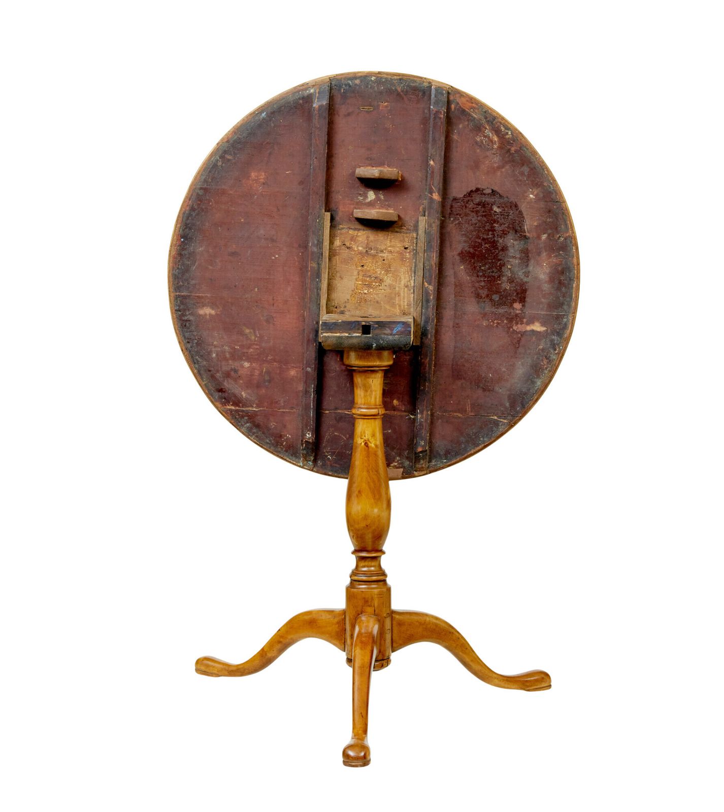 Swedish Mid 19th Century Inlaid Burr Birch Occasional Table photo 1535.0