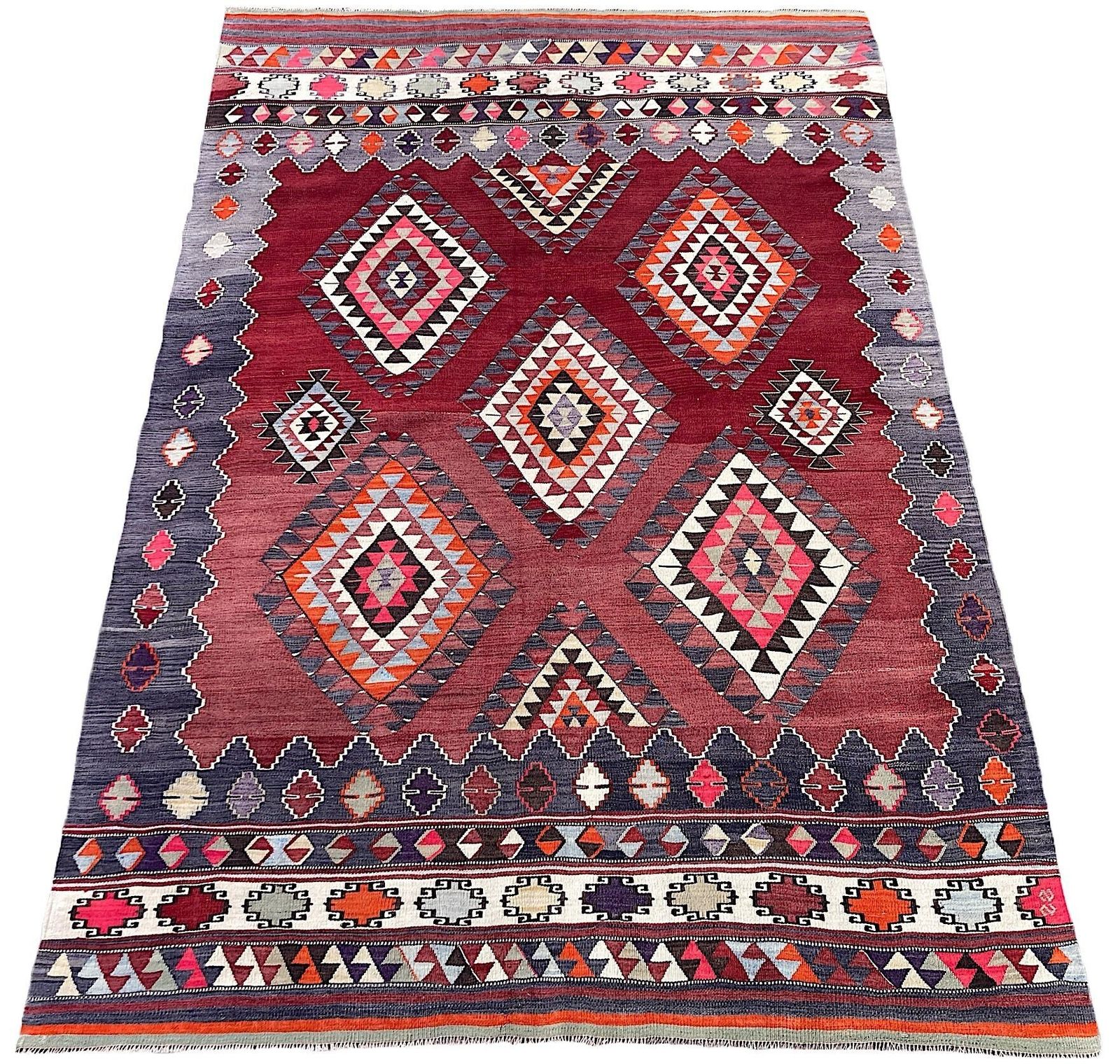 Vintage Anatolian Kilim 2.50m X 1.70m photo furniture