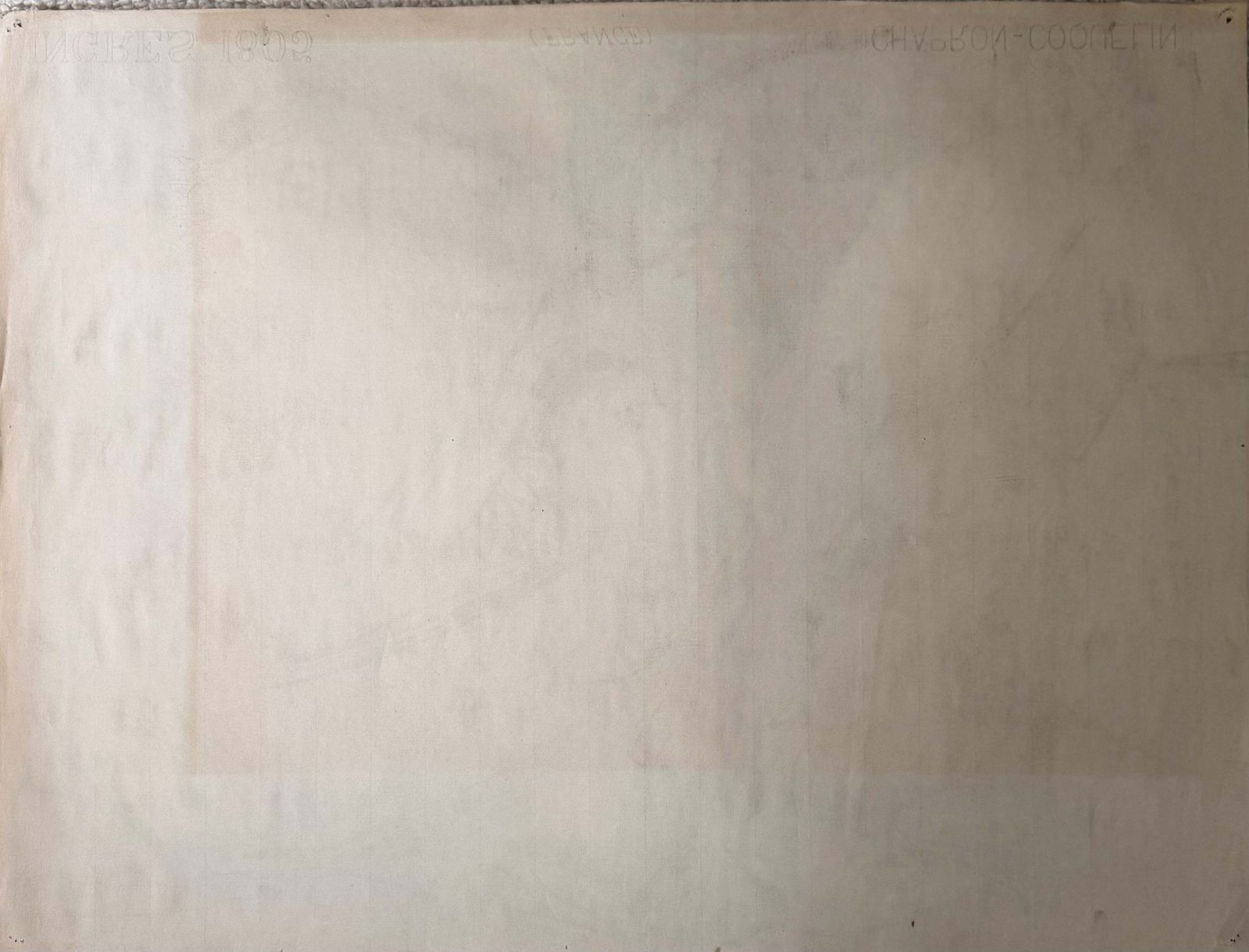 Nu masculin allongé cubiste dans un intérieur, dessin au fusain moderniste français photo vinterior