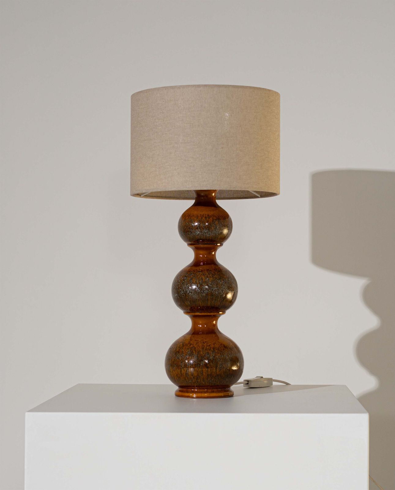 Kaiser Leuchten Ceramic Table Lamp, Germany 1960’s photo furniture