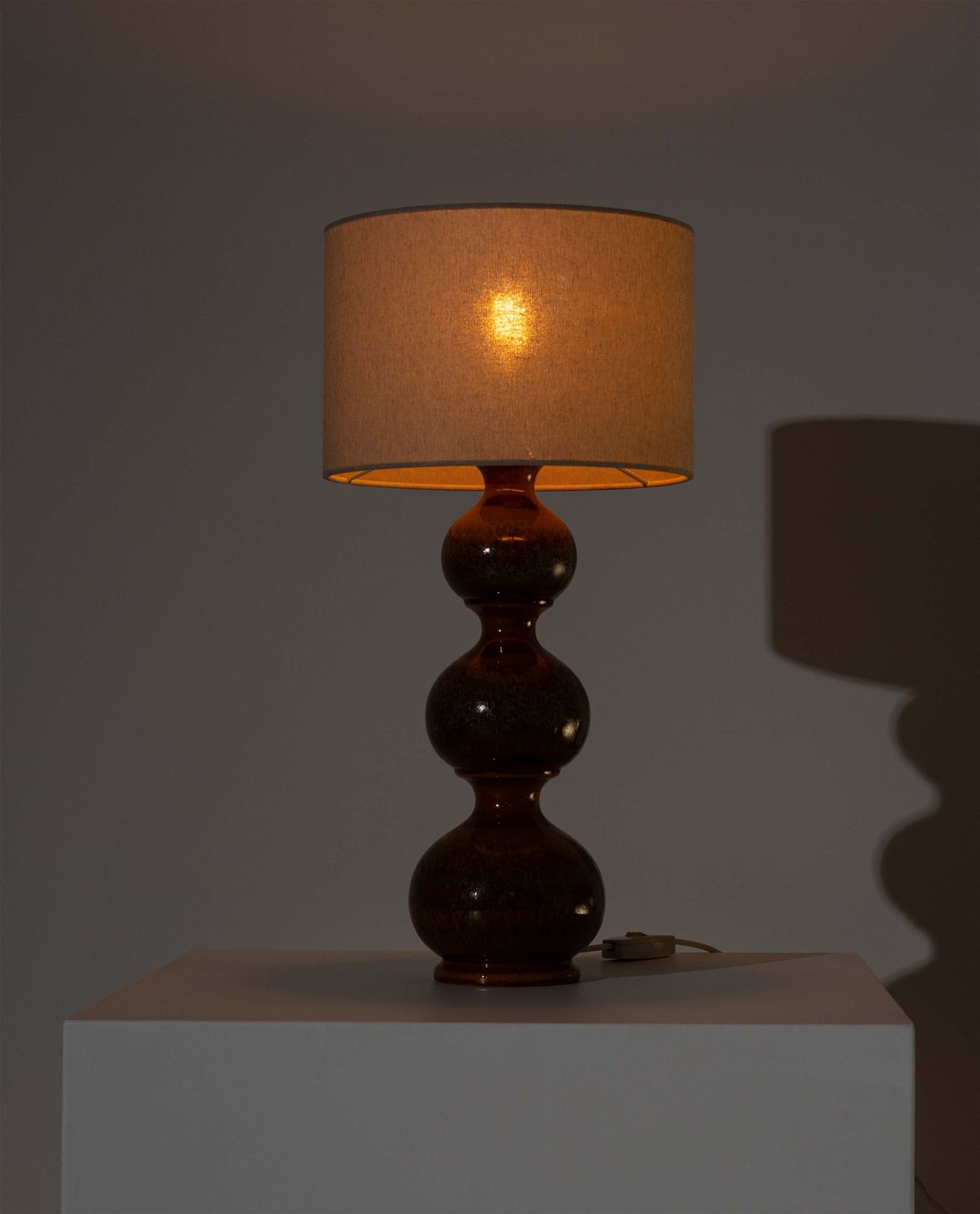 Kaiser Leuchten Ceramic Table Lamp, Germany 1960’s photo for sale