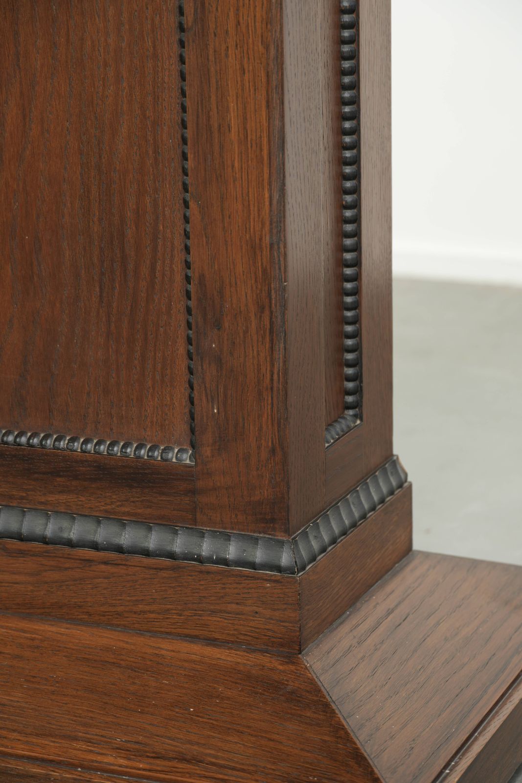 Furniture Beautiful Dutch Oak Side Table/Center Table In Luxurious Amsterdam School Design With Exquisite Details photo