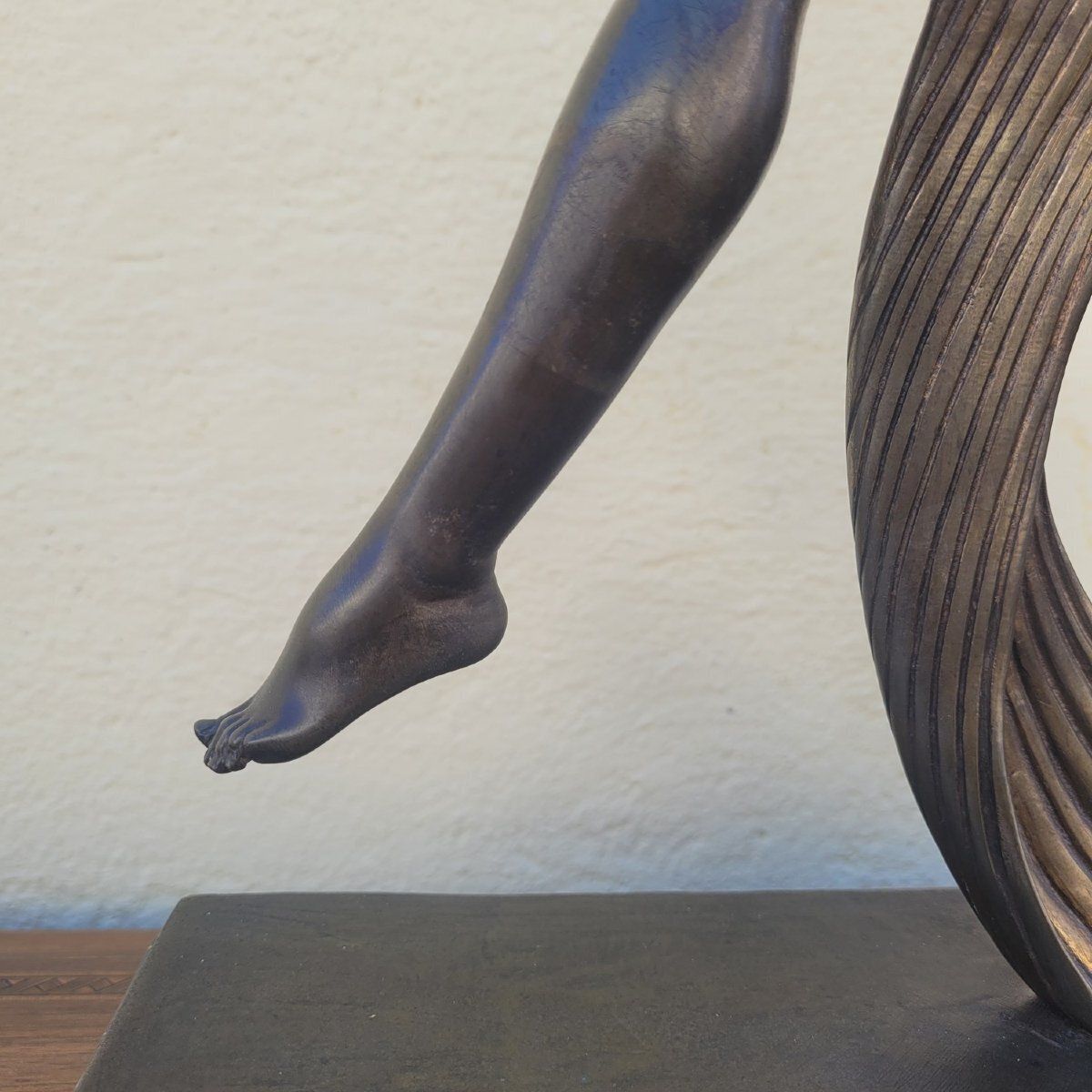 Jd Guirande, Dancer With A Thyrsus Art Deco Bronze 20th Century photo 2900.0