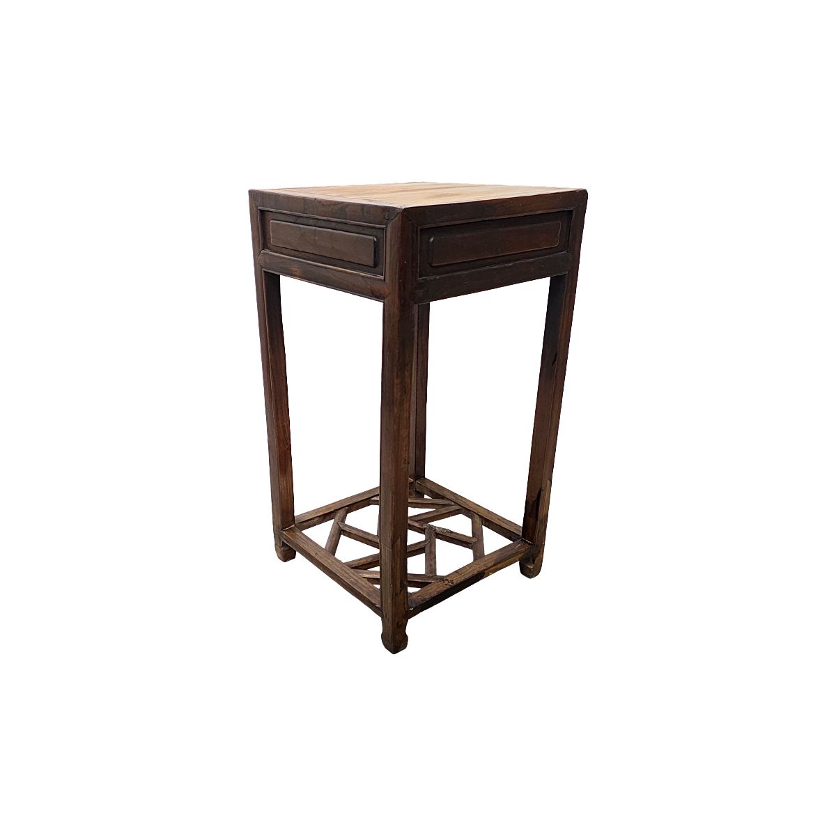 Table à plantes chinoise d'époque en bois, fin du XIXe siècle photo vinterior