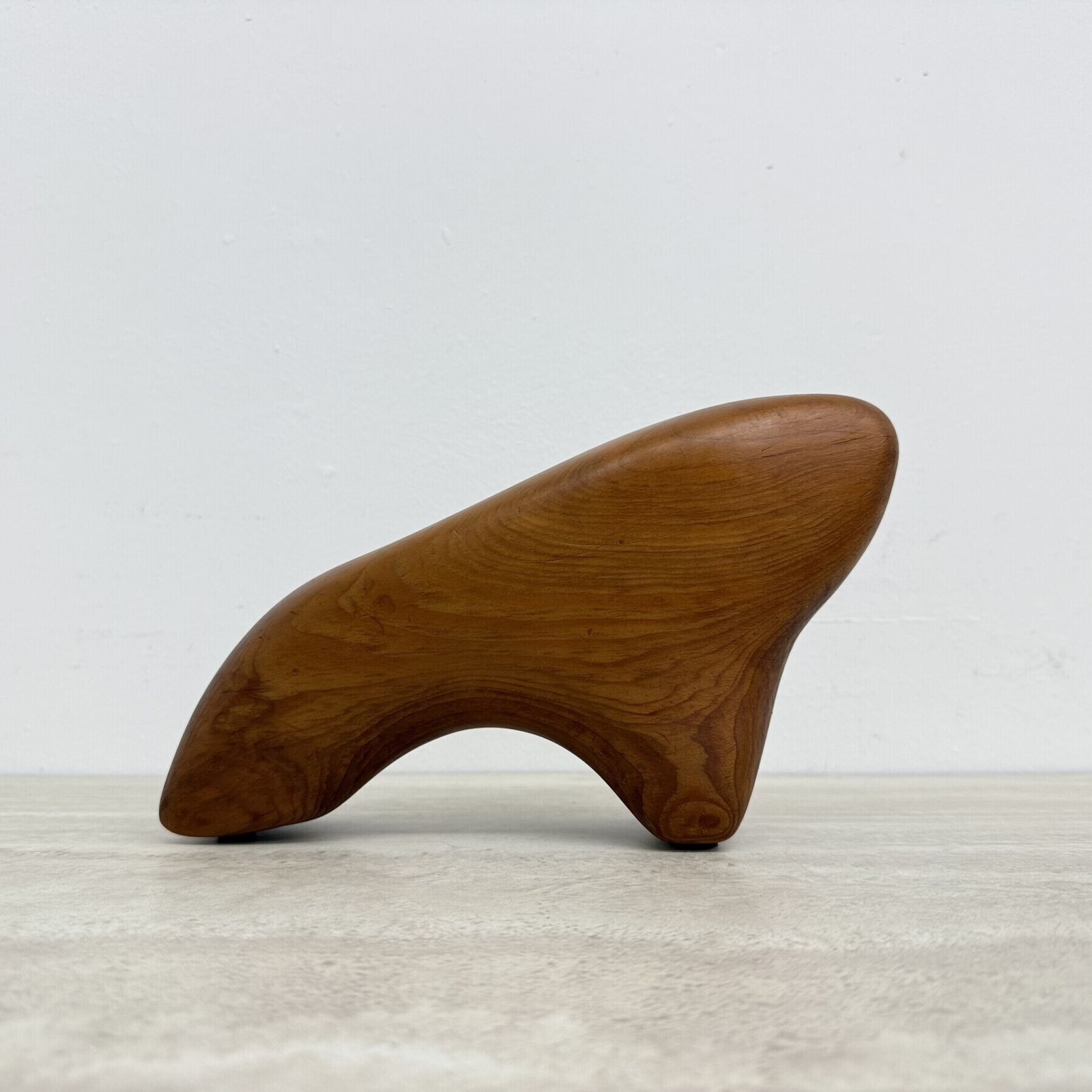Mid-Century abstract houten stier in teak, jaren 1970 photo for sale