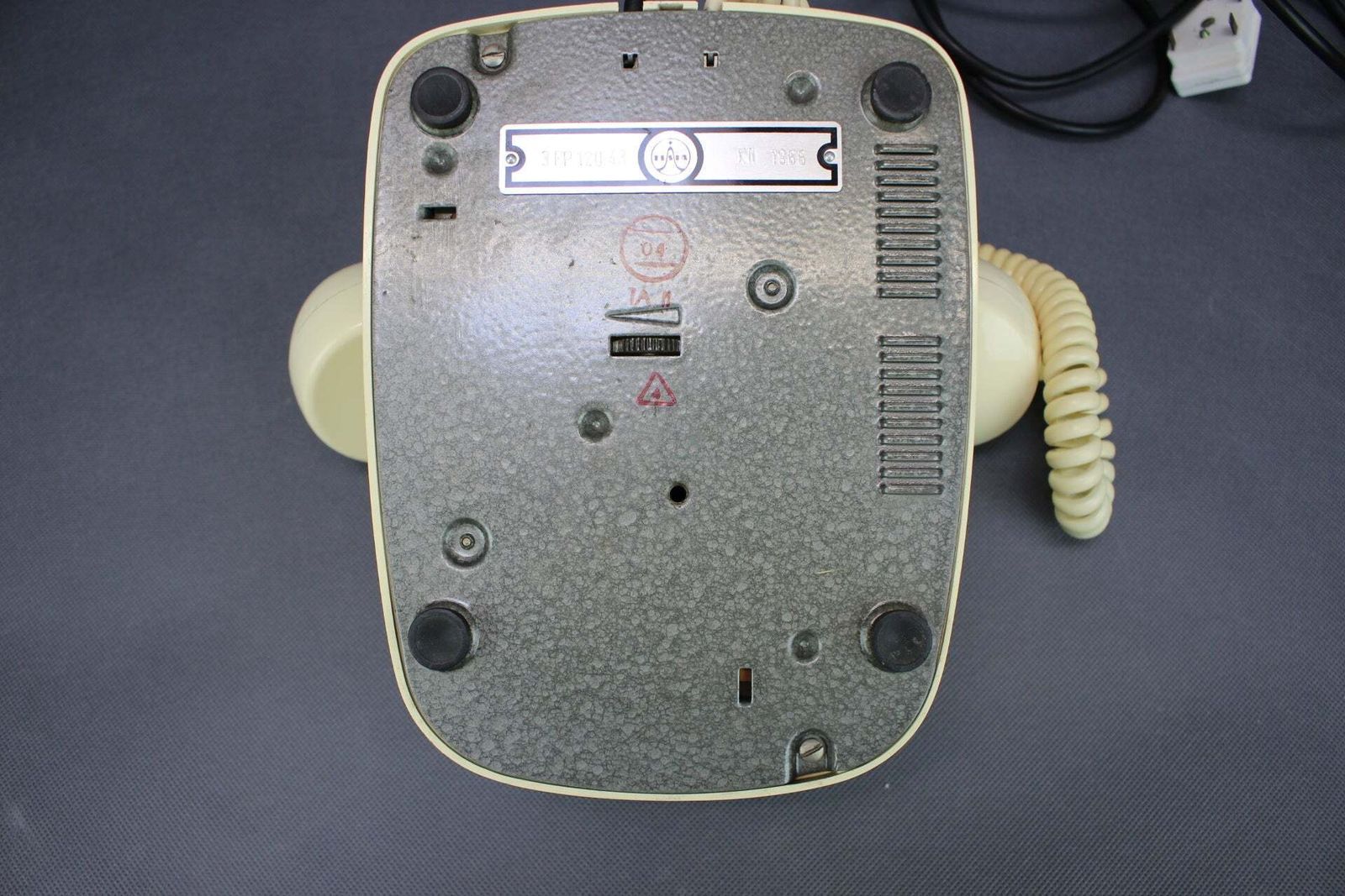 Tesla T65s Rotary Telephone From Czechoslovakia 1966 photo vintage