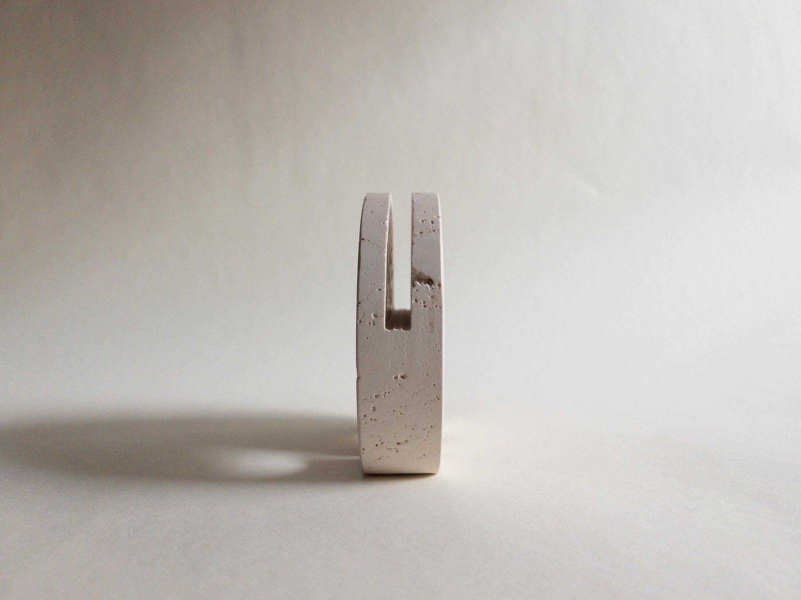 Travertine Elephant Letter Holder By Fratelli Mannelli   Enzo Mari Sculpture   Vintage Italian Design photo vinterior